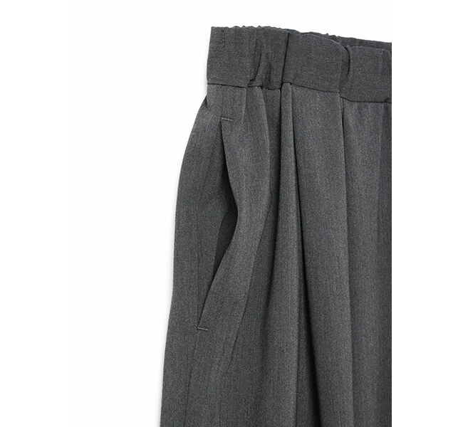 mizuiro ind「mizuiro ind ワイドタックパンツ」|その他|