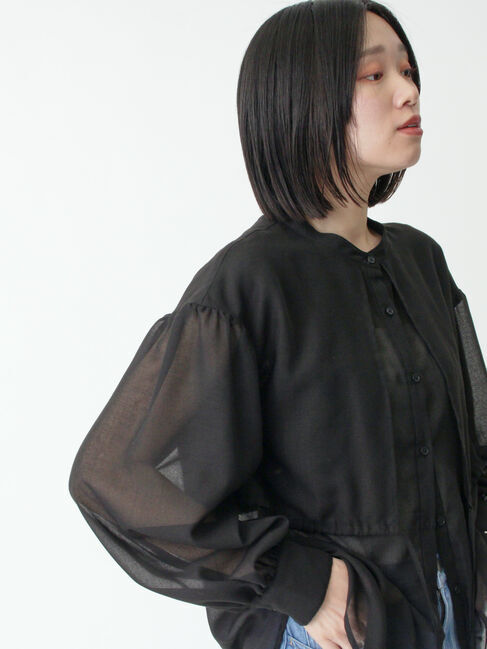 sm2rhythm「ボイルレイヤードブラウス」|シャツ・ブラウス|