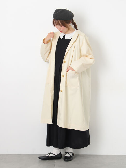 Samansa Mos2「【花粉防止加工】ステンカラーコート」|その他|