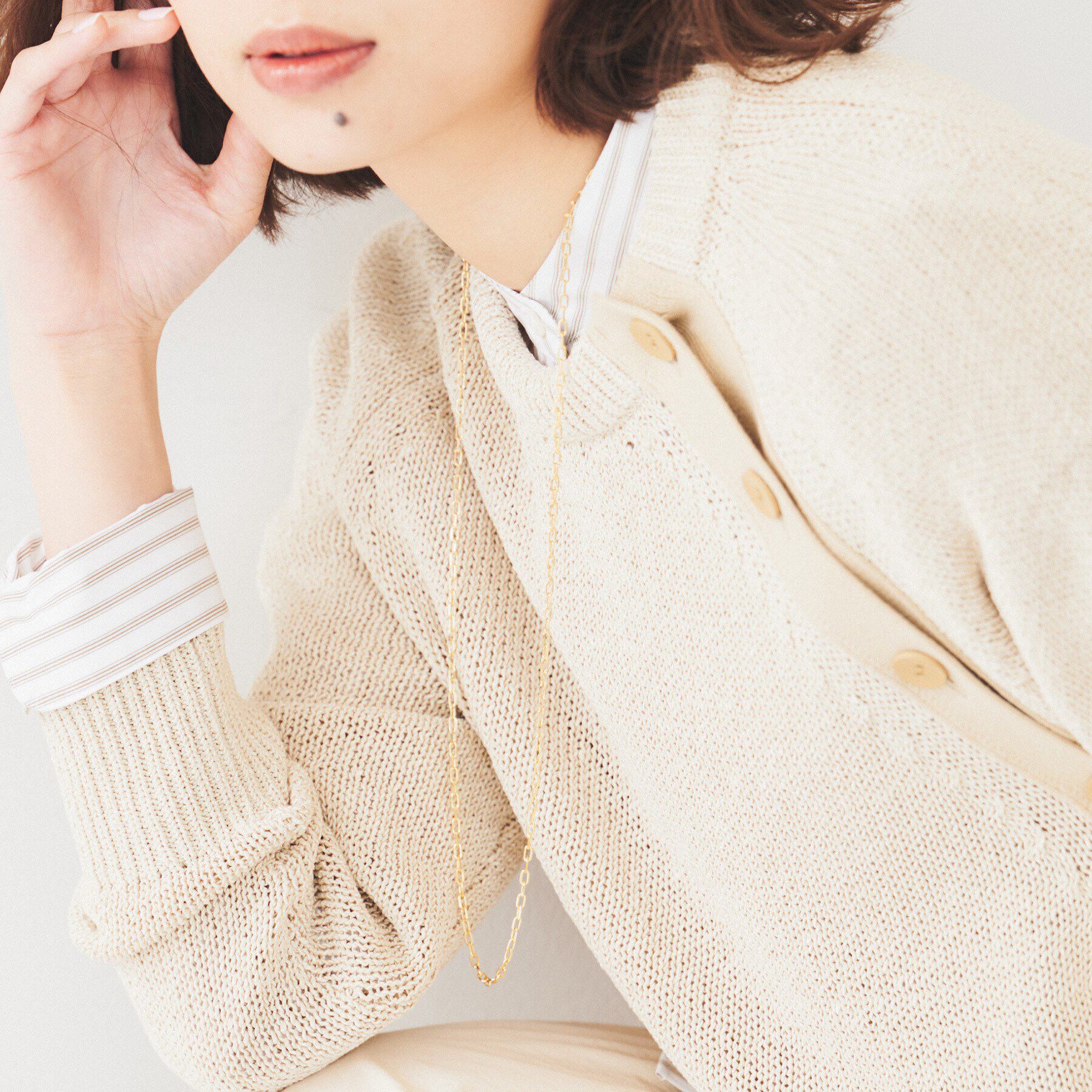 UNTITLED「レイヤードチェーンネックレス」|ネックレス|