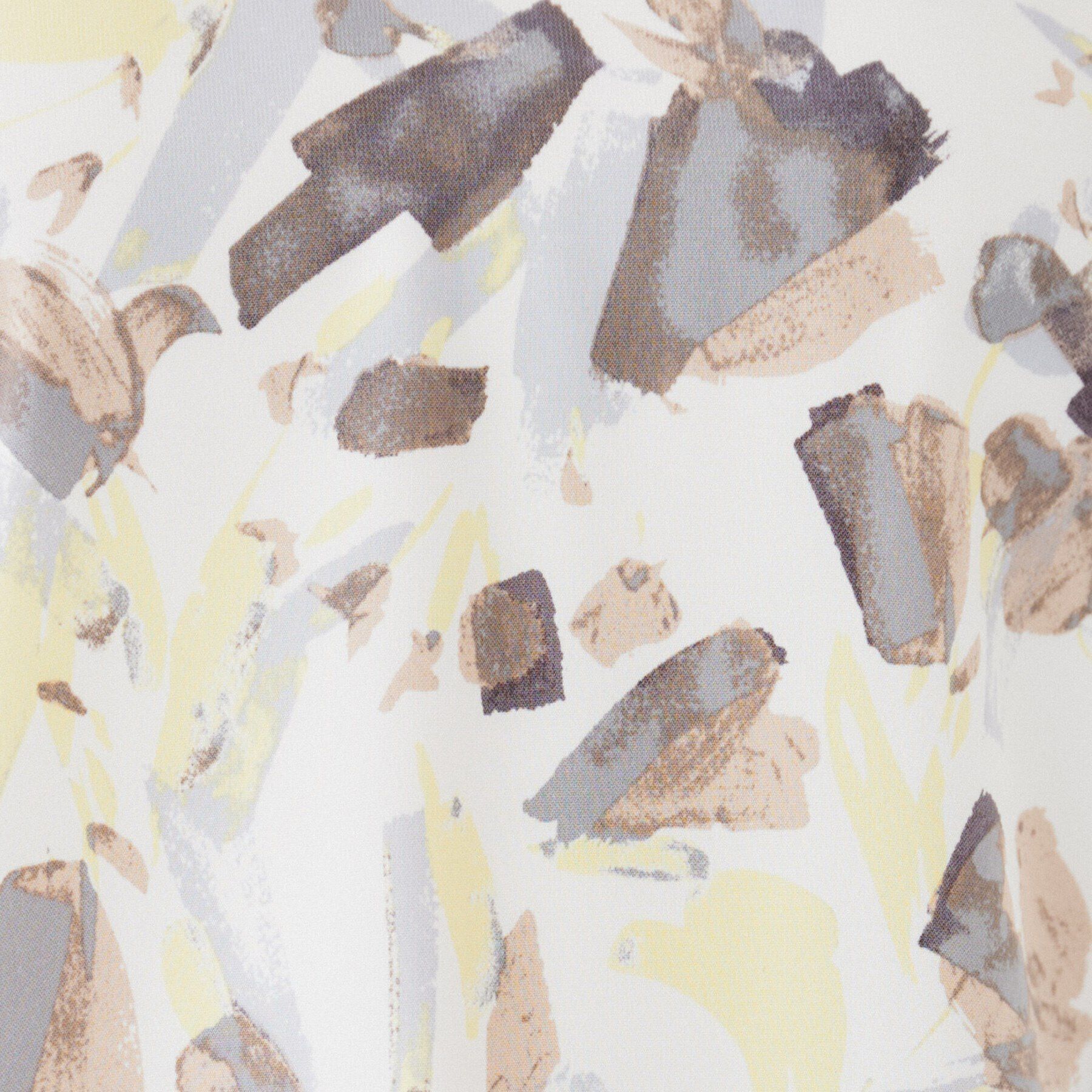 UNTITLED「【オンオフ使える/手洗い可】ペイントプリントブラウス」|シャツ・ブラウス|