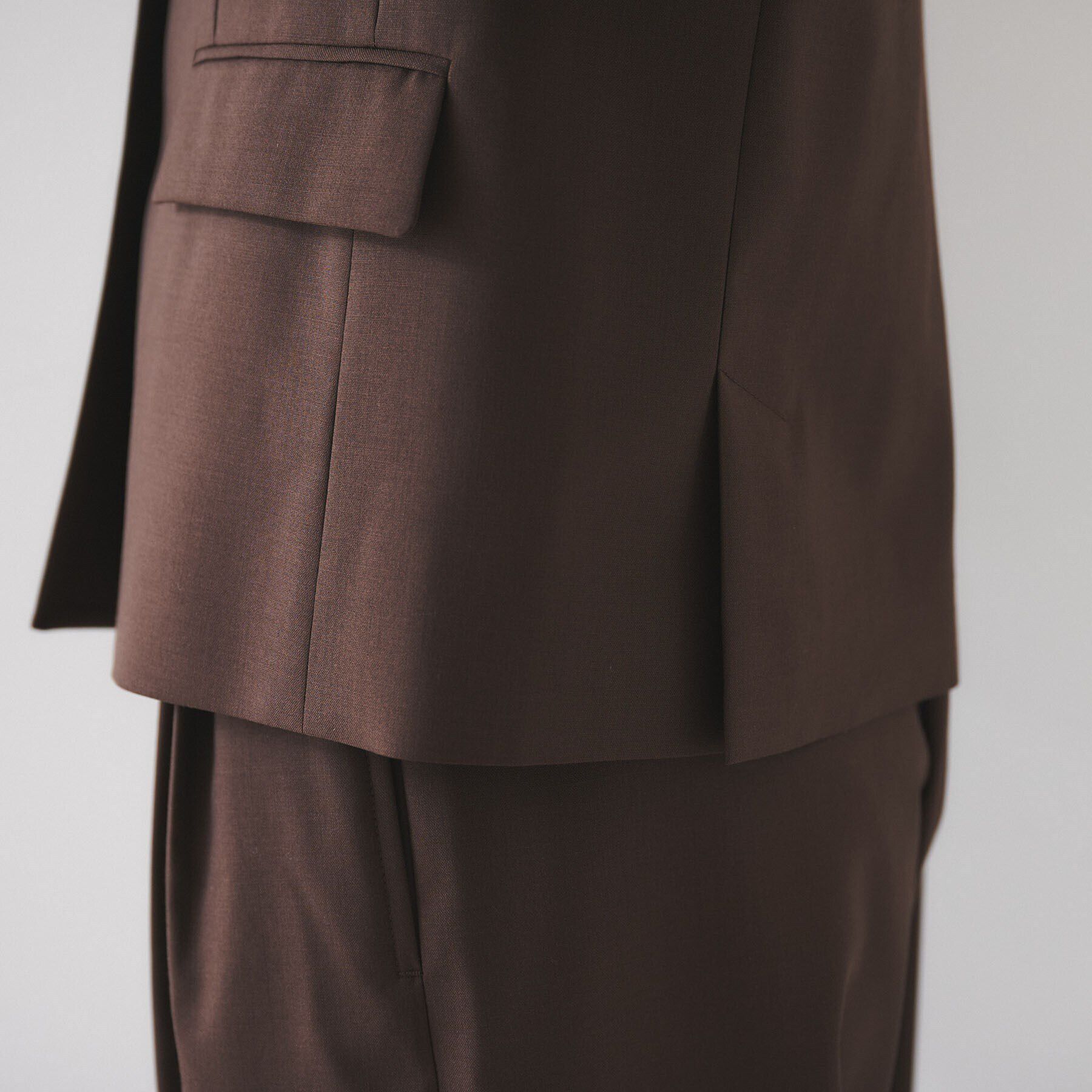 UNTITLED「【オンオフ使える/セットアップ可能】トロピカルウール シングルブレストジャケット」|テーラードジャケット|