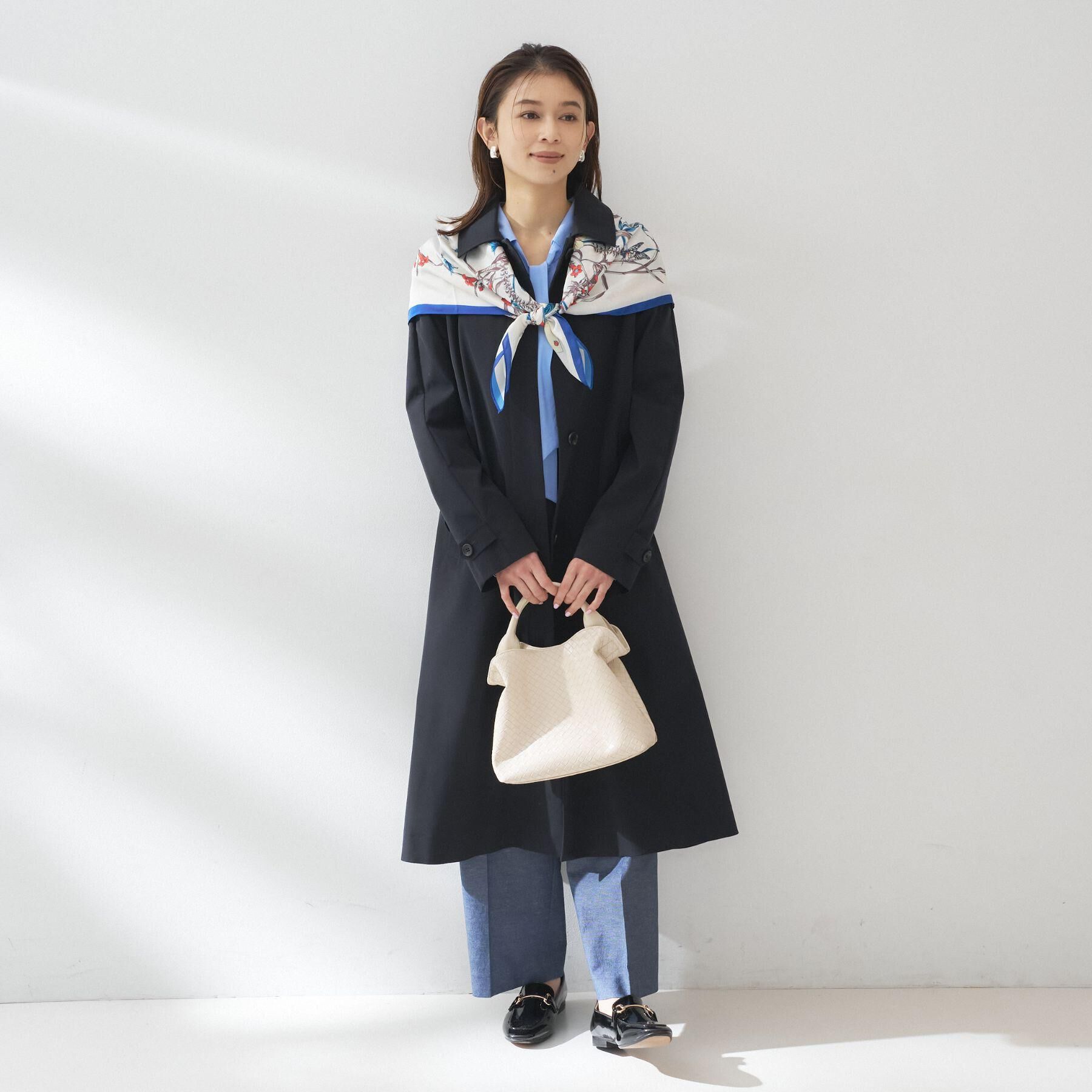 UNTITLED「【はっ水/洗える】タスランステンカラーコート」|ステンカラーコート|