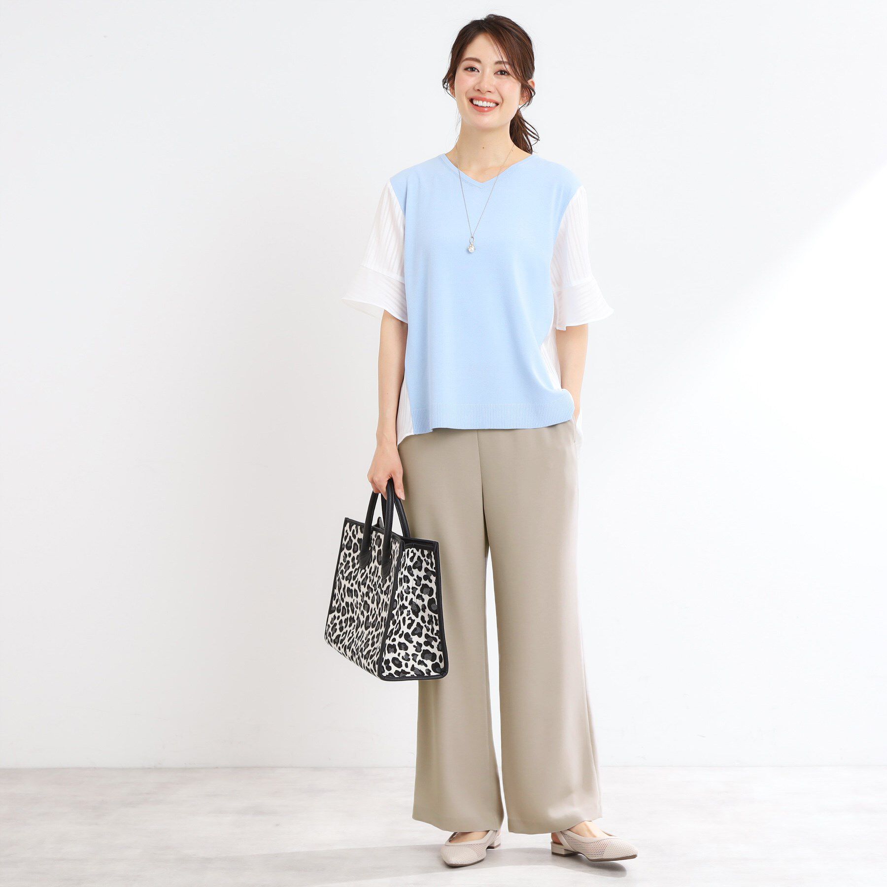 Reflect「【私のパンツ／UVカット／マシンウォッシュ可】フレアシルエットパンツ」|その他|