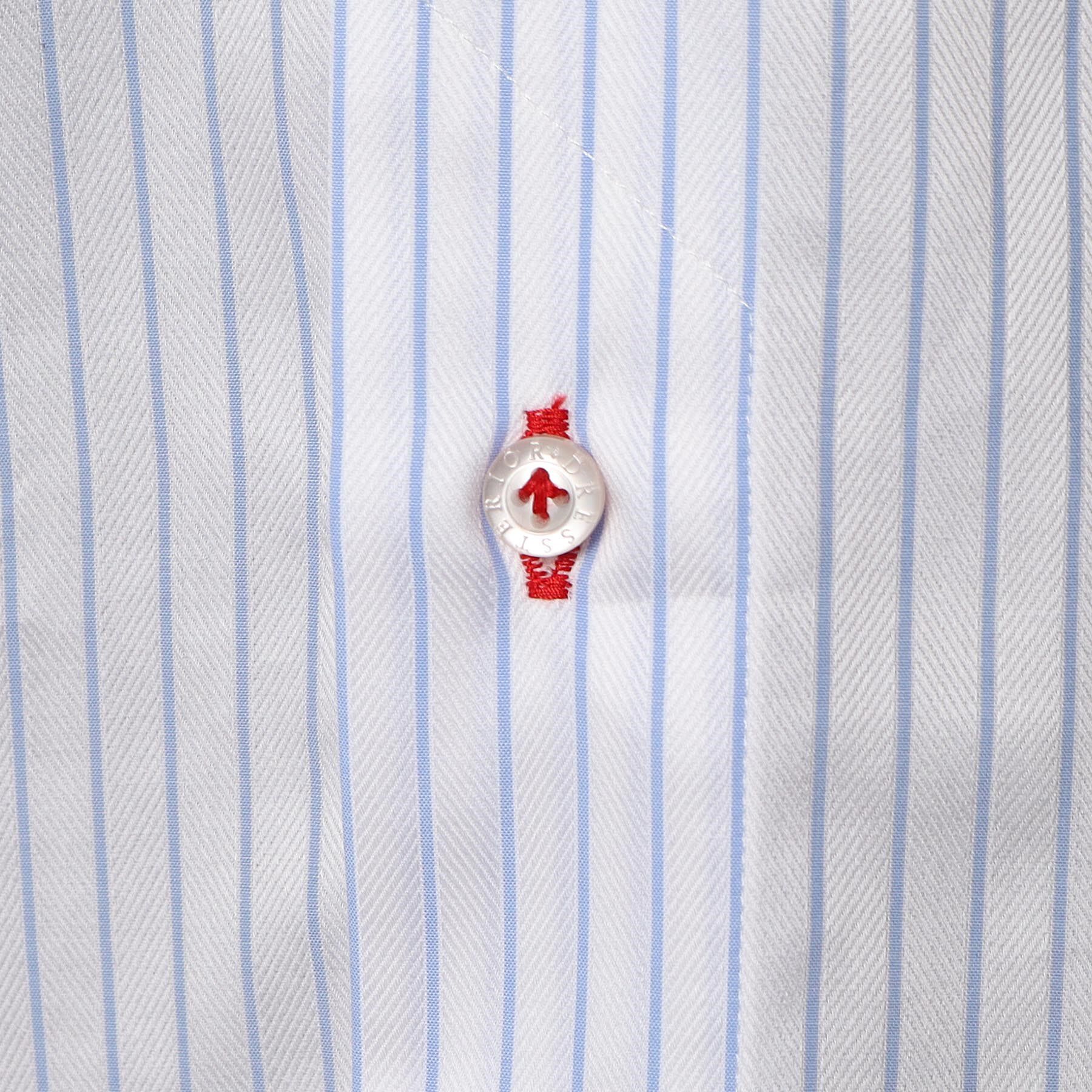 DRESSTERIOR「100／2 ヘリンボーンストライプ ボタンダウンシャツ」|シャツ・ブラウス|