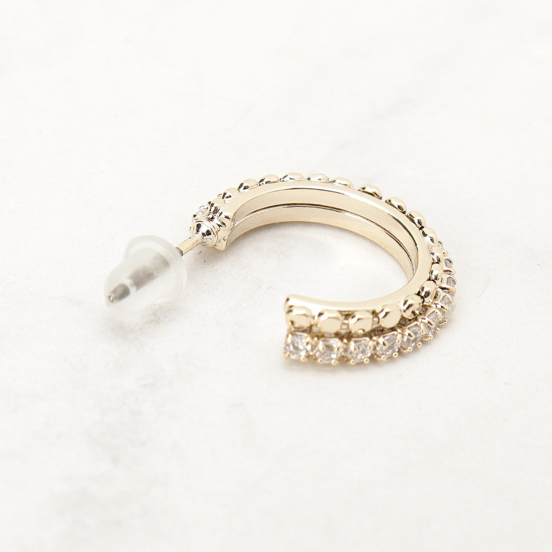 grove「キラキラフープピアス」|ピアス|