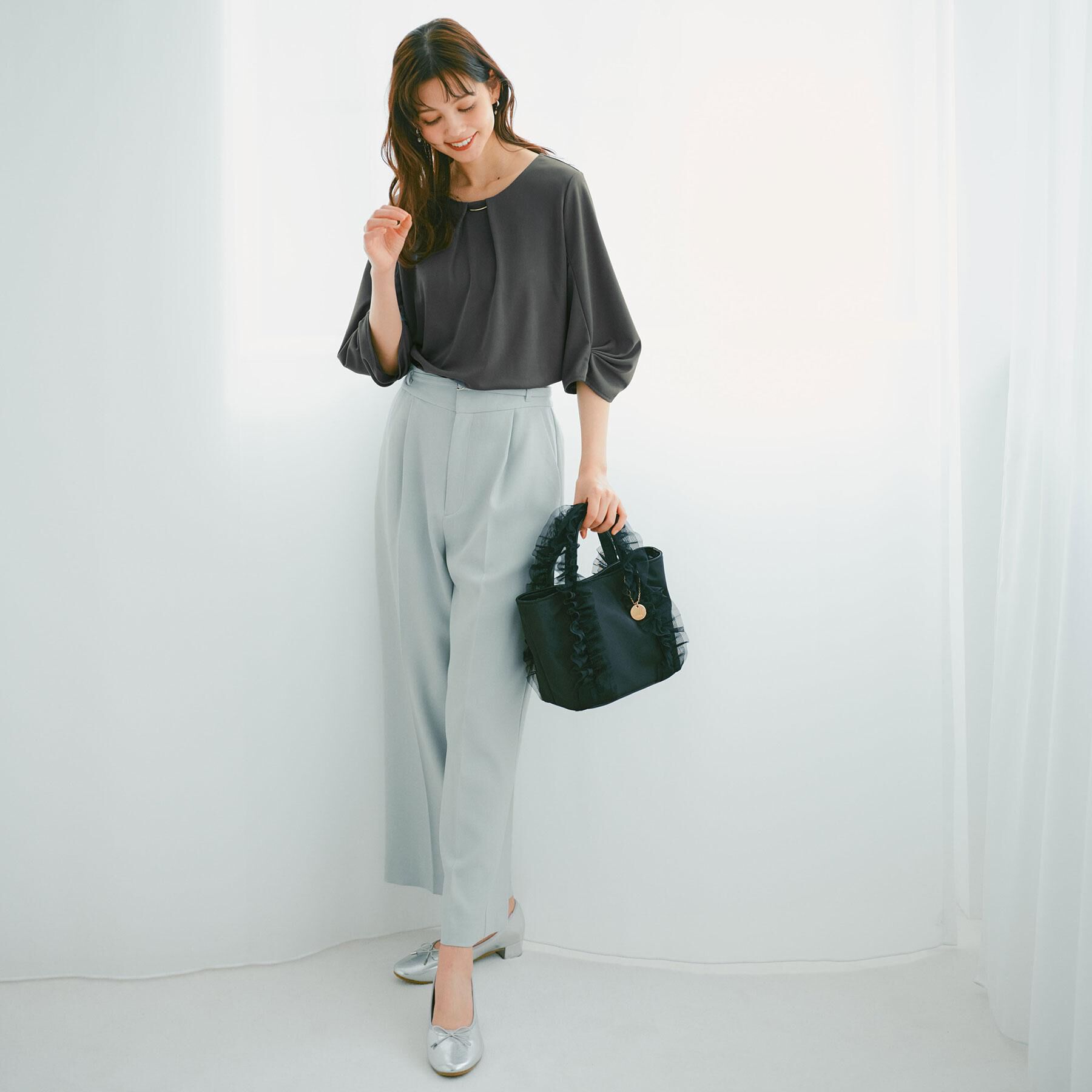 index「《5color》タックスリーブプルオーバー【UV/吸水速乾/接触冷感/洗濯機洗い可】」|Tシャツ・カットソー|