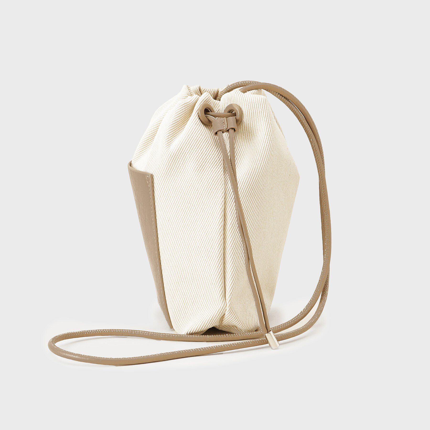 OPAQUE.CLIP「【長さ調整可能】巾着ドロストーリングミニショルダーバッグ」|ショルダー・メッセンジャー|