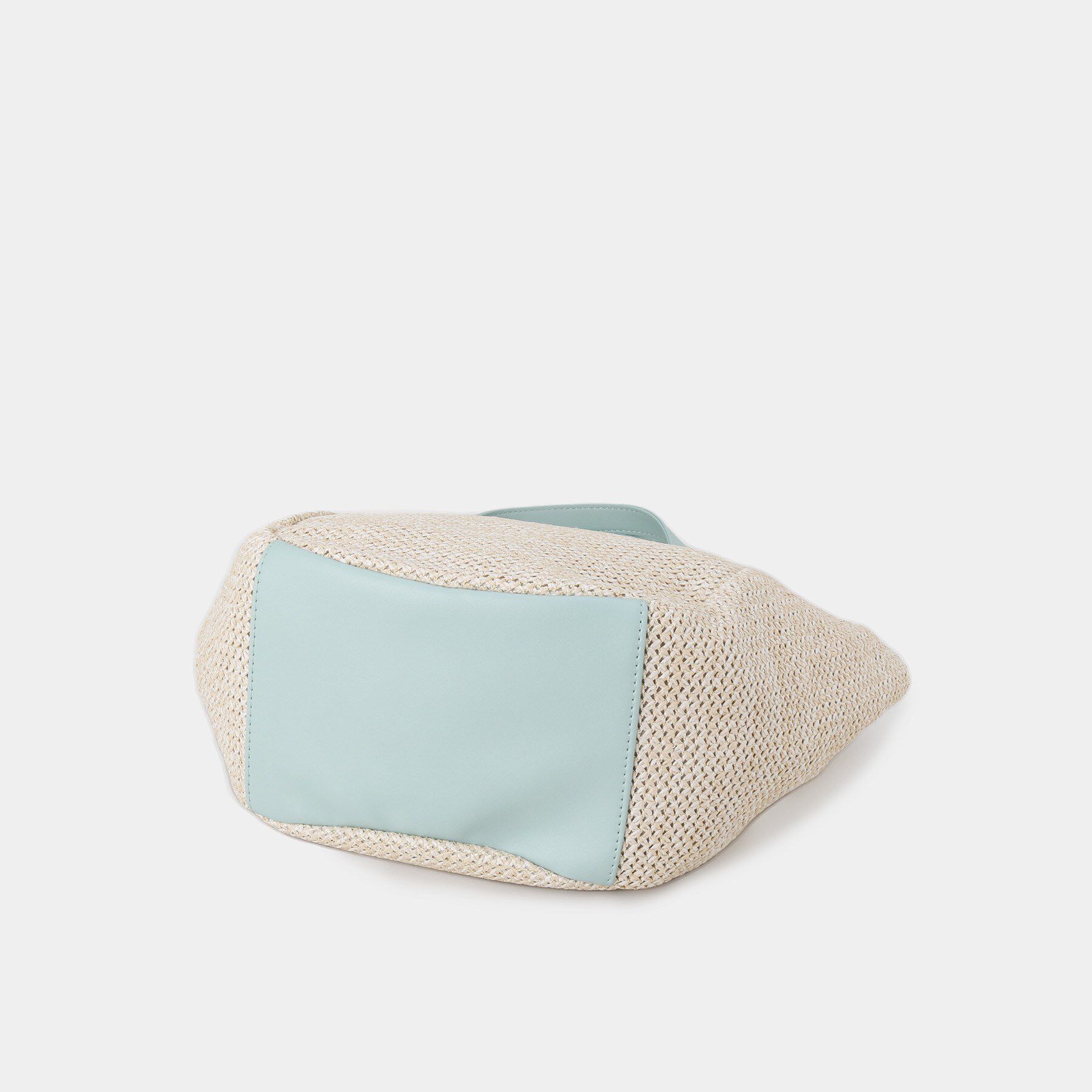 OPAQUE.CLIP「雑材合皮コンビマチ付きトートバッグ」|トートバッグ|