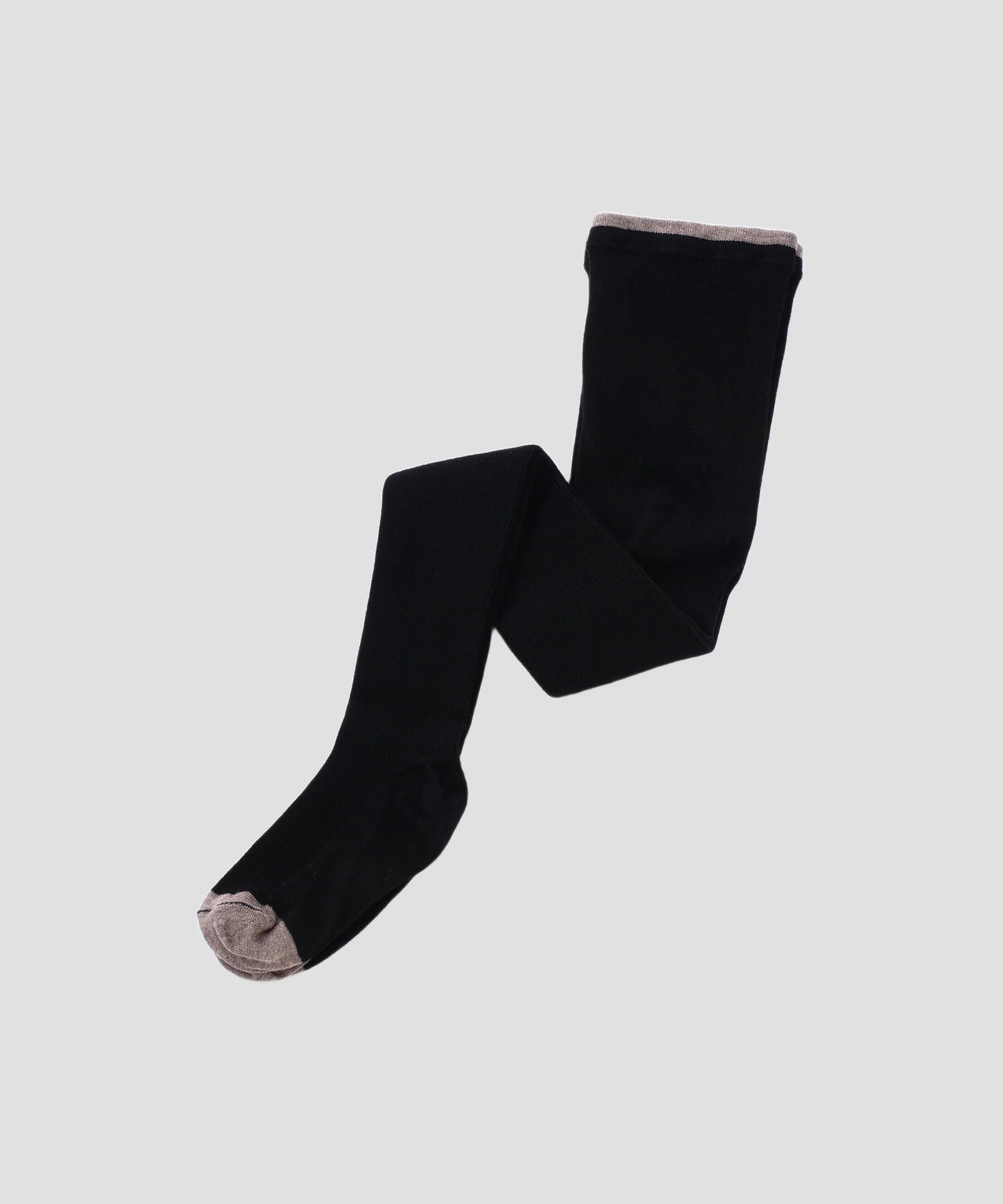 MHL.「COTTON WOOL RIB」|ソックス|BLACK