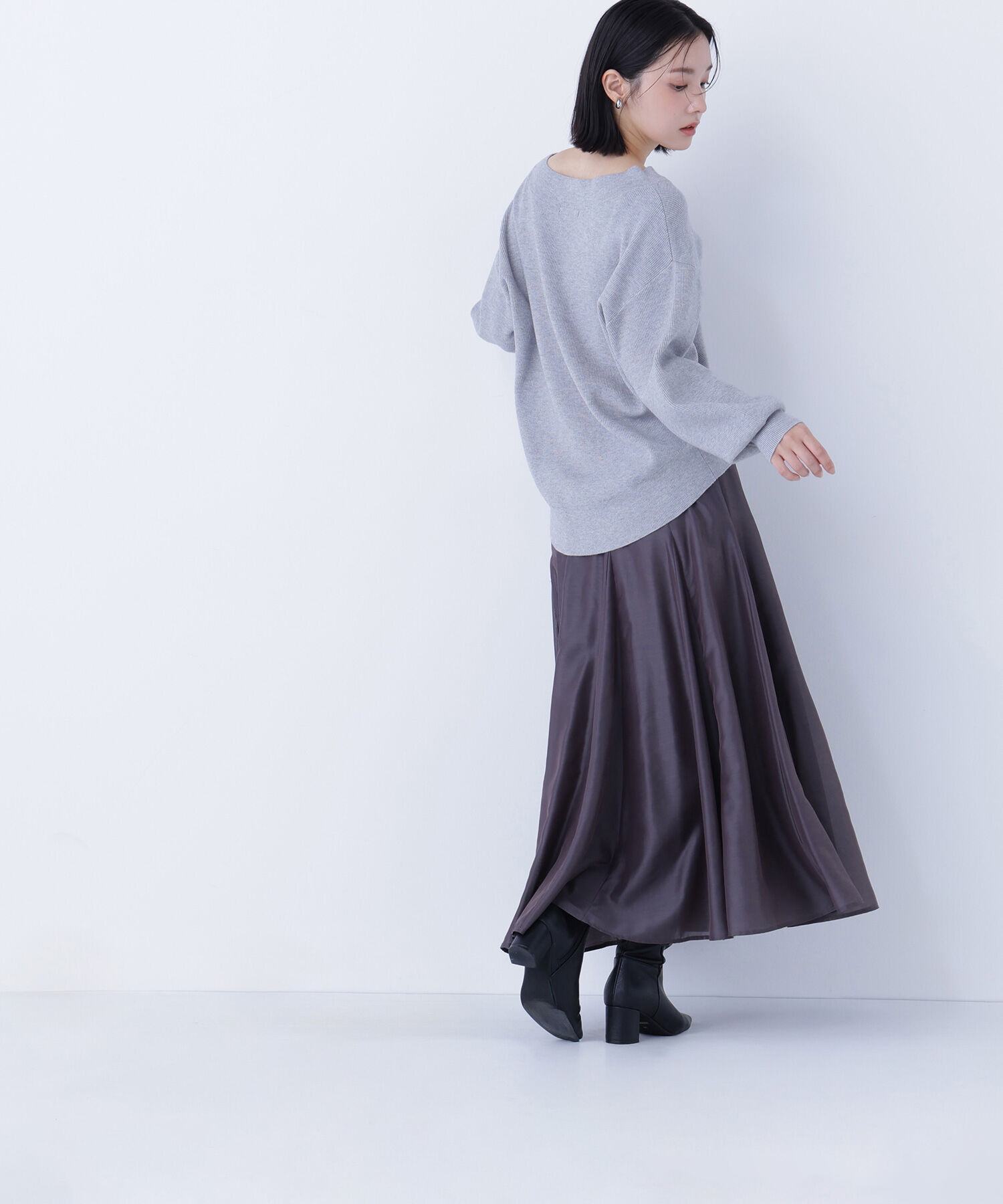  「シャイニーシアーボイルスカート」|スカート|