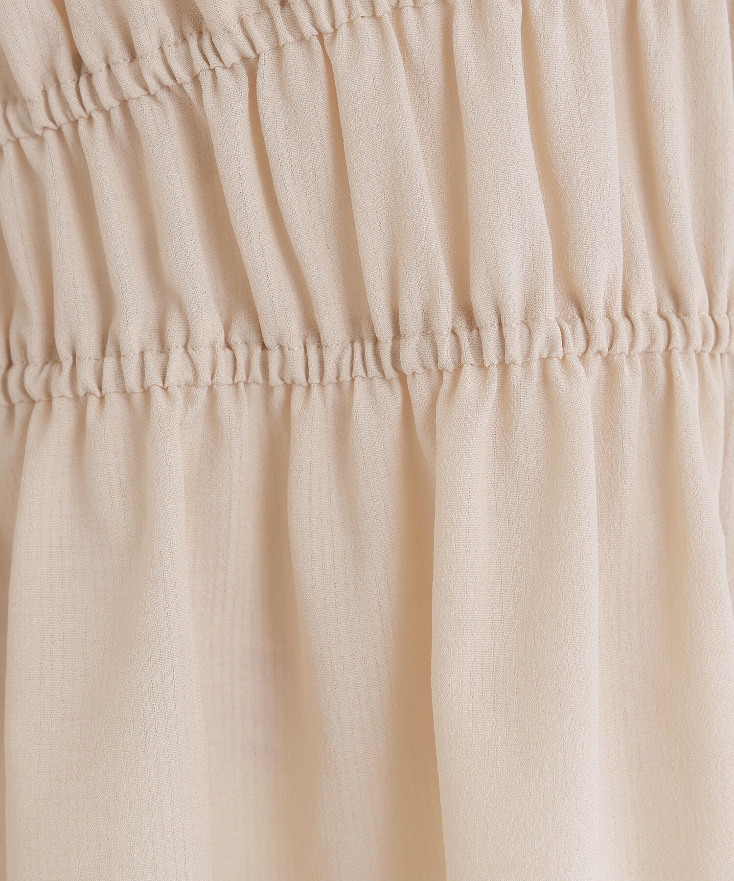  「シャーリングペプラムシャツ」|シャツ・ブラウス|