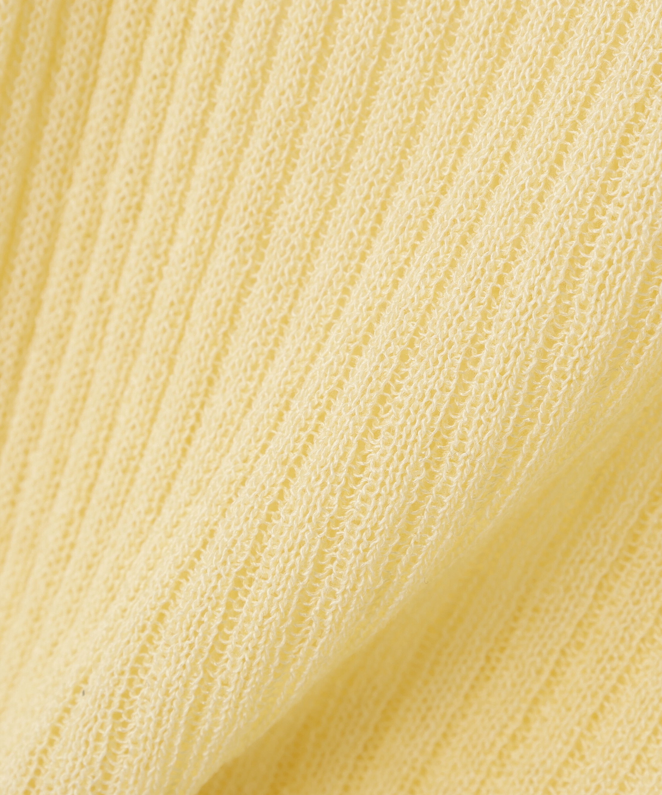  「シアーリブクロップドカーディガン」|ニット・セーター|