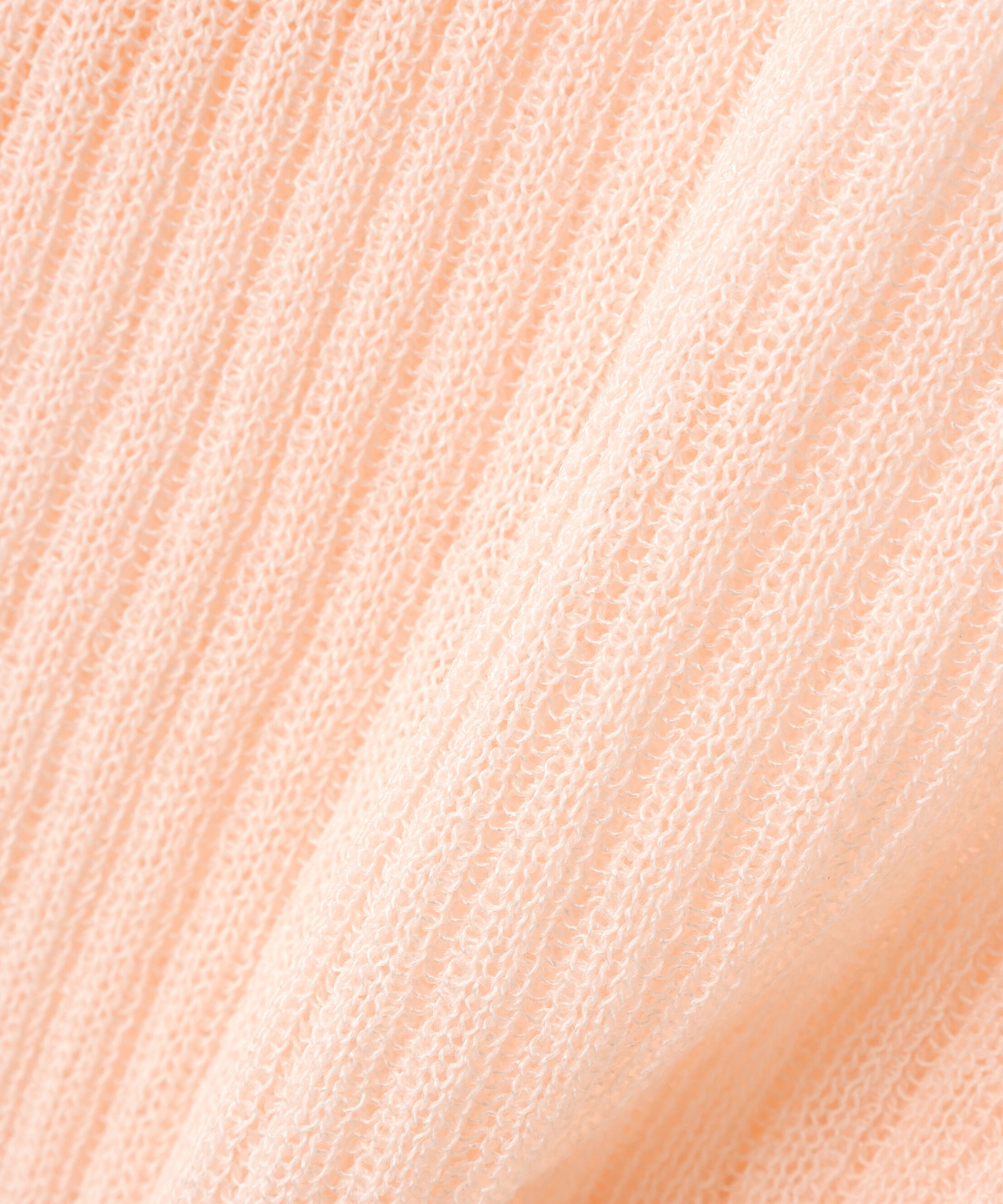  「シアーリブクロップドカーディガン」|ニット・セーター|