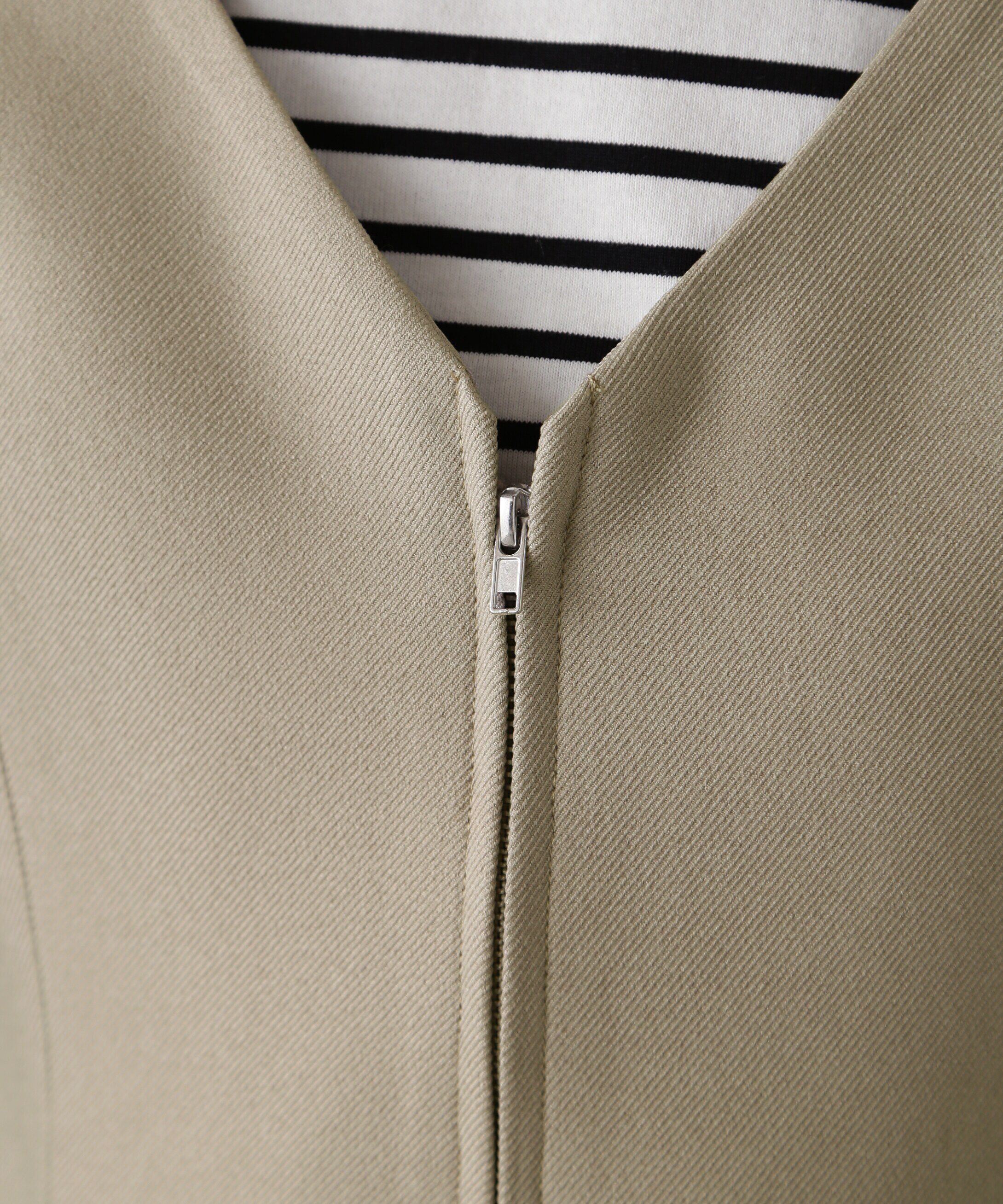  「ジップ使いミニジャンスカ」|ワンピース|