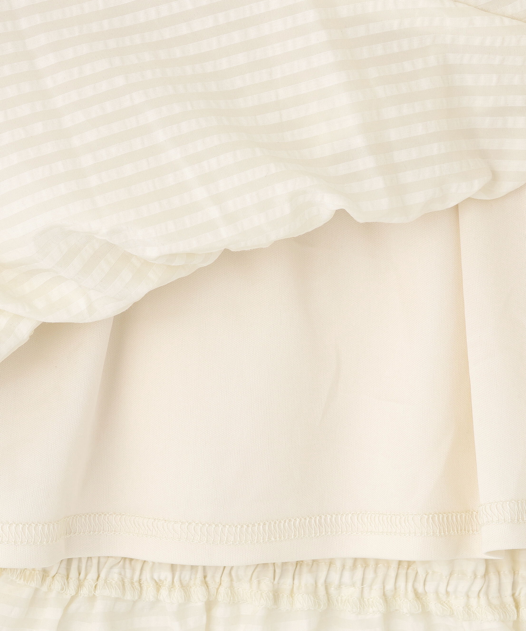  「シアーボーダーシャーリングスカート」|スカート|