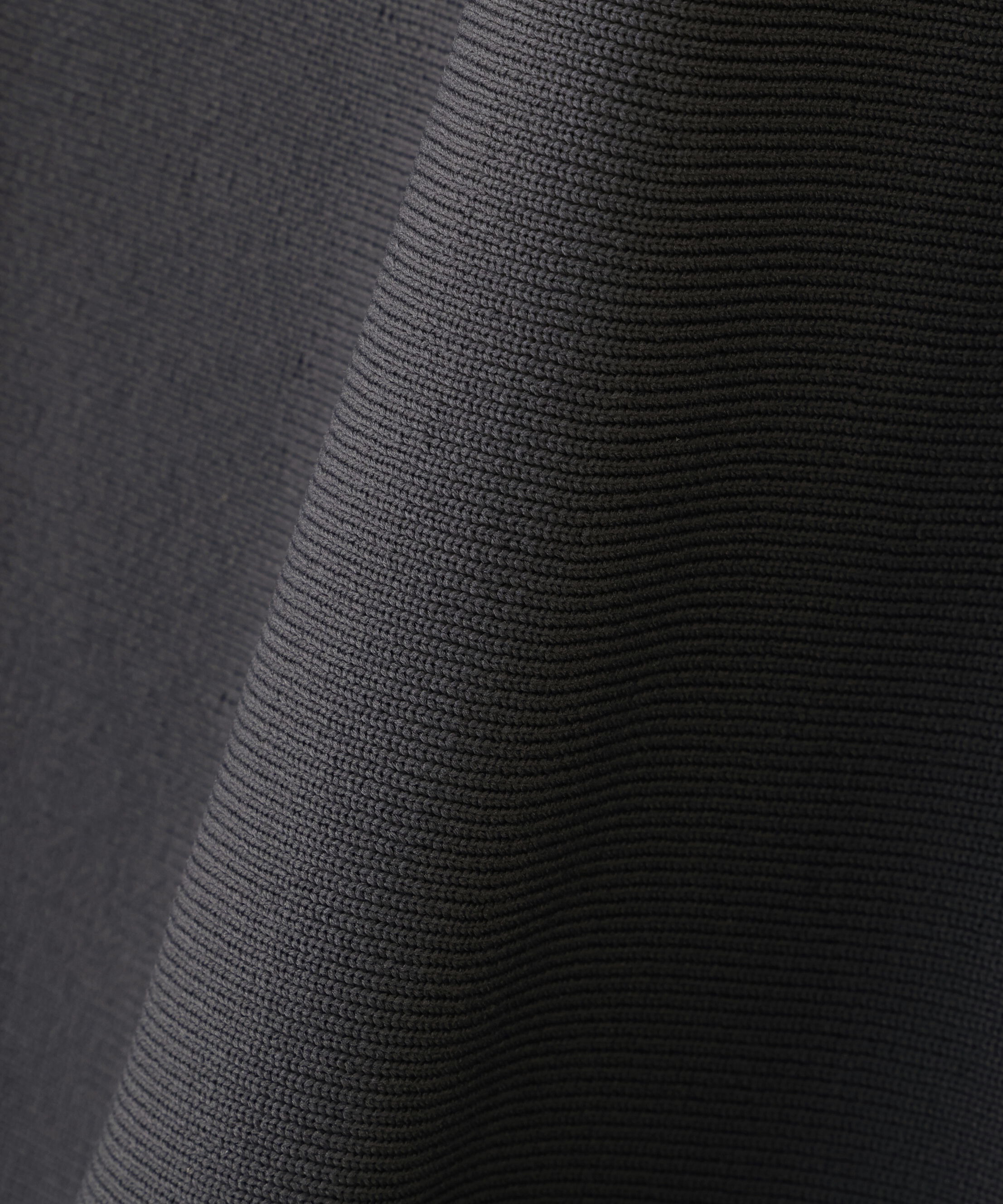  「シャツ襟ドッキングニットワンピース」|ワンピース|