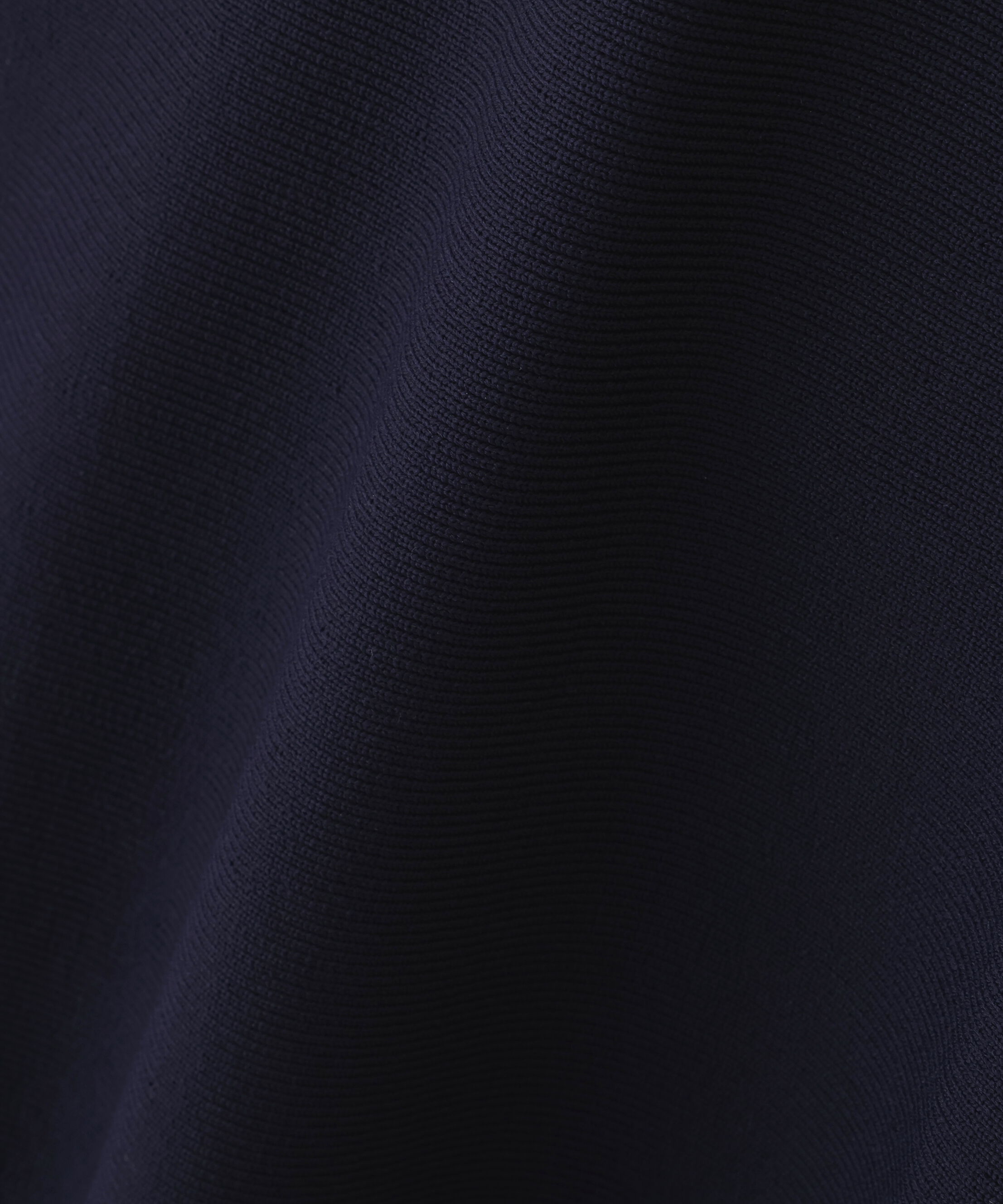  「シャツ襟ドッキングニットワンピース」|ワンピース|