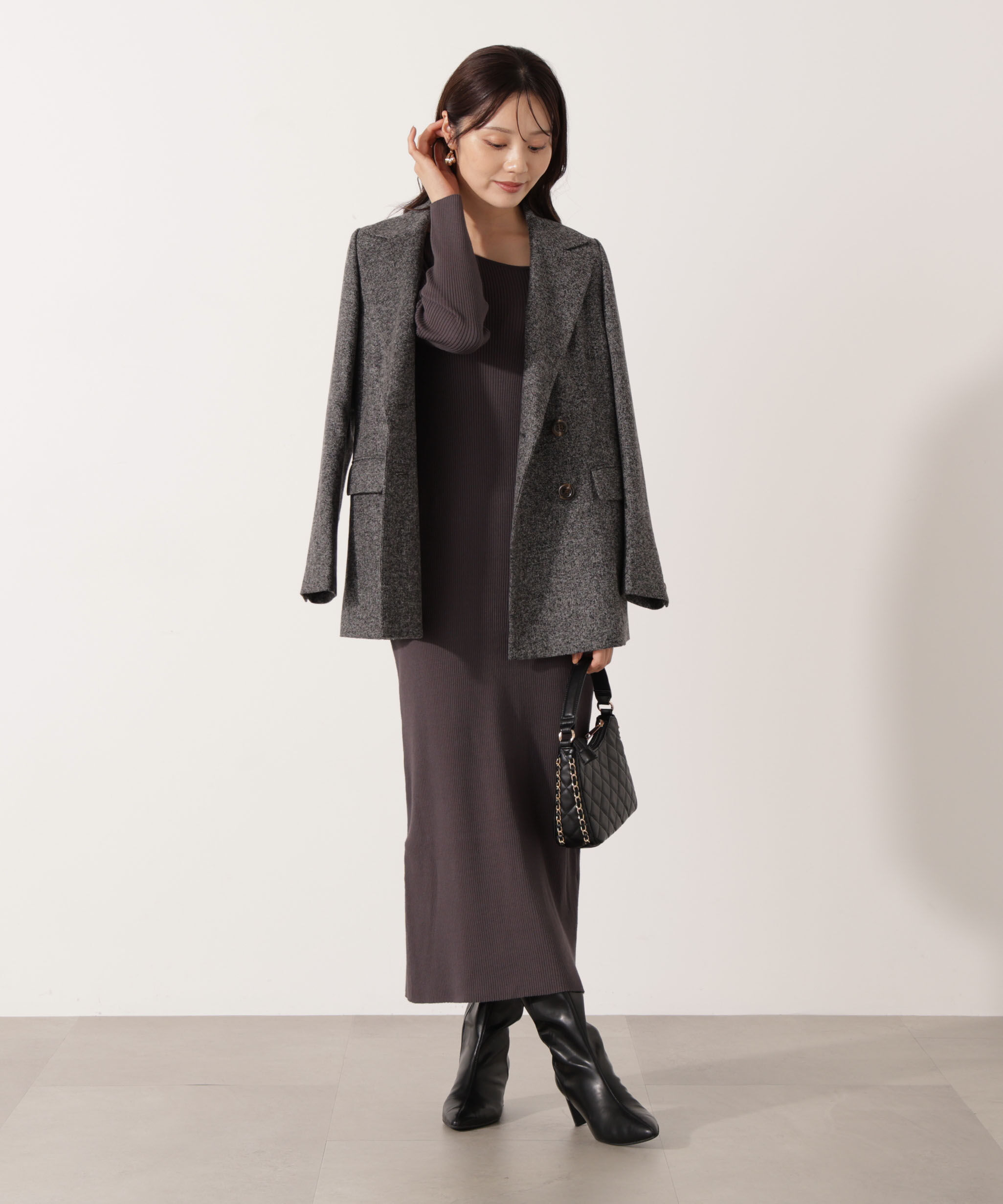 PROPORTION BODY DRESSING「ベーシックテーラードジャケット 25AW」|その他|