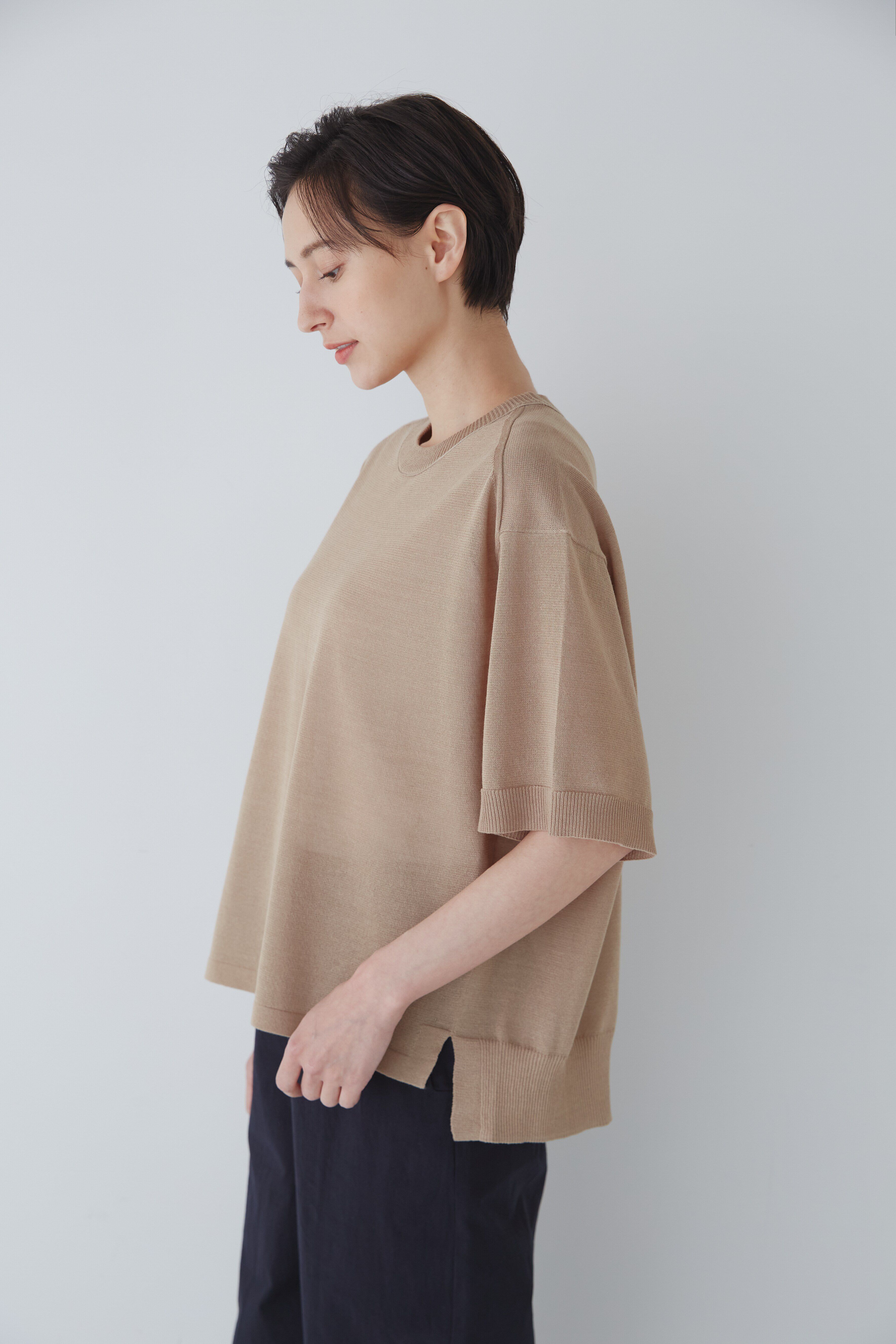  「◆シアーニットプルオーバー」|ニット・セーター|