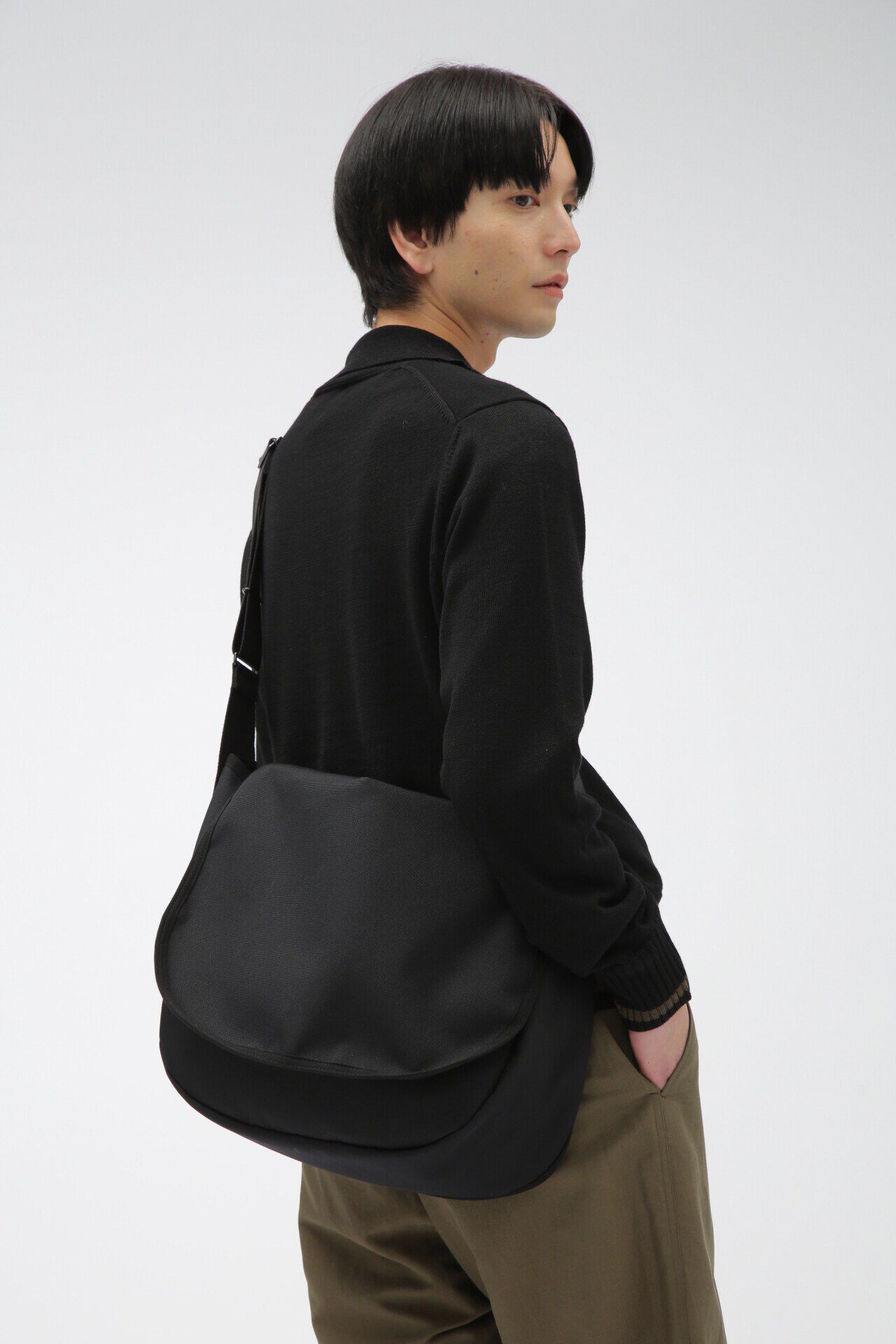 MARGARET HOWELL「POLYESTER CANVAS」|その他|BLACK
