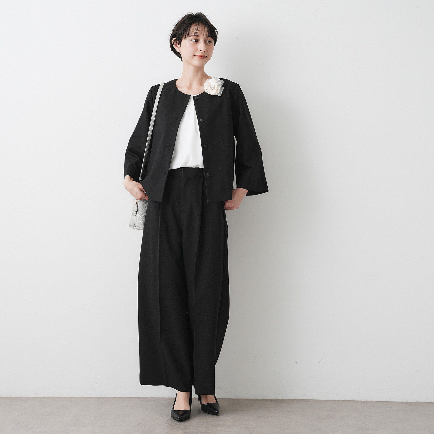 Dessin「【入卒/セレモニー/セットアップ可能】テントラインダブルクロスジャケット」|ノーカラージャケット|