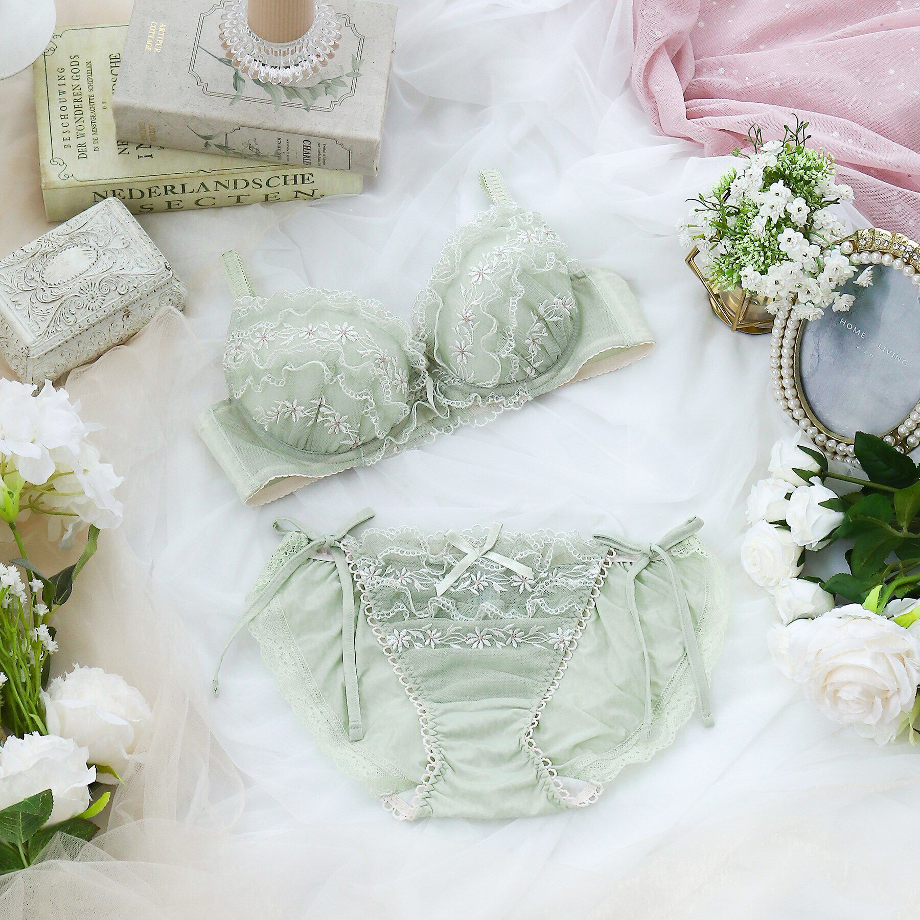 Risa Magli「ラーラ リボンショーツ」|インナー|