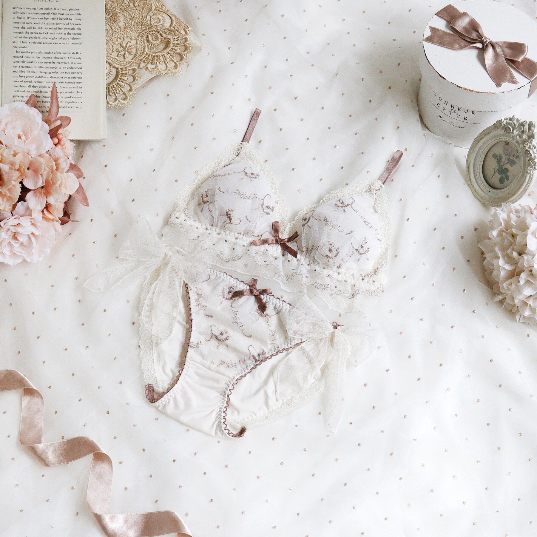 Risa Magli「ジェイミー リボンショーツ」|インナー|