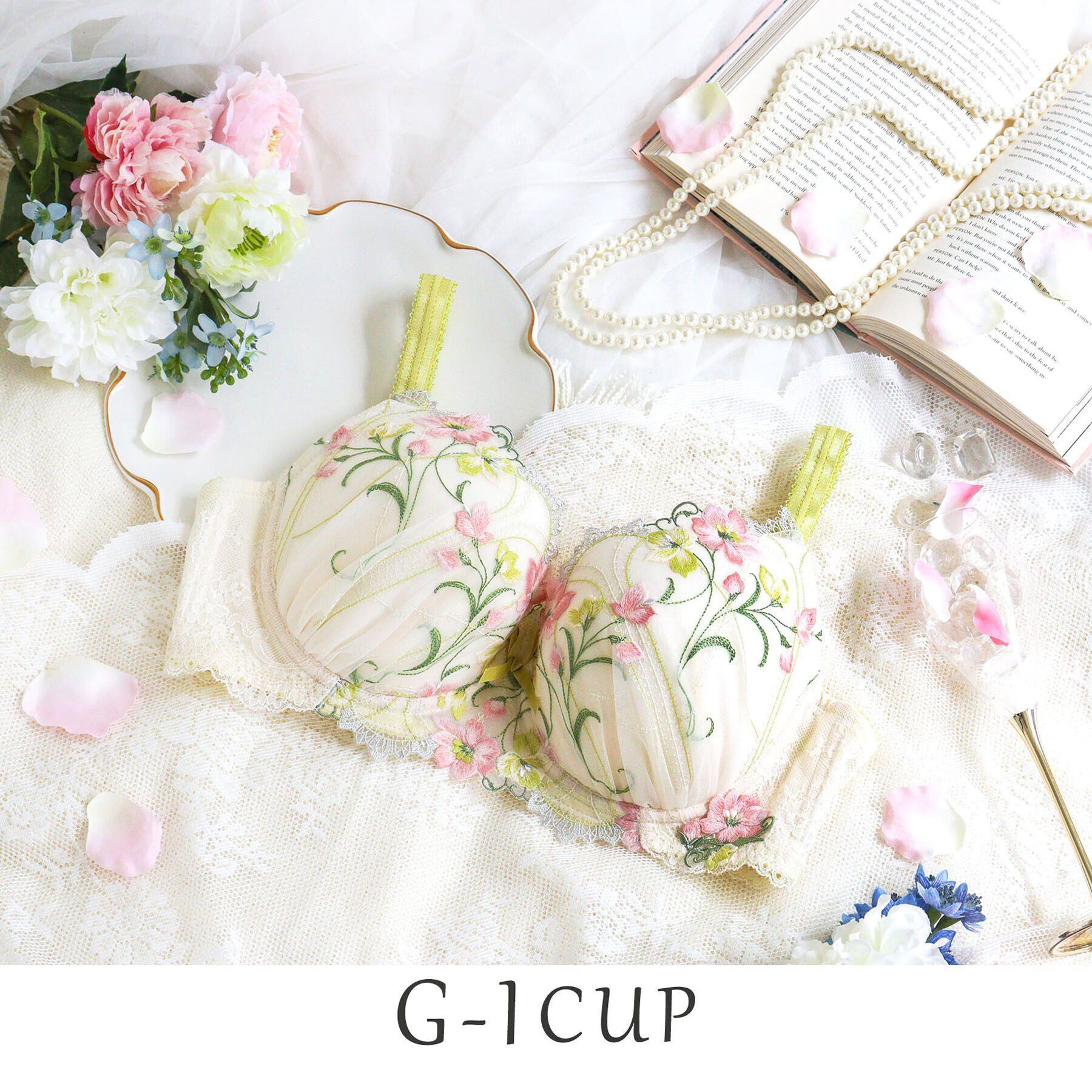 Risa Magli「テリン ブラジャー（G-I）＜S Make Type＞」|インナー|イエロー(032)