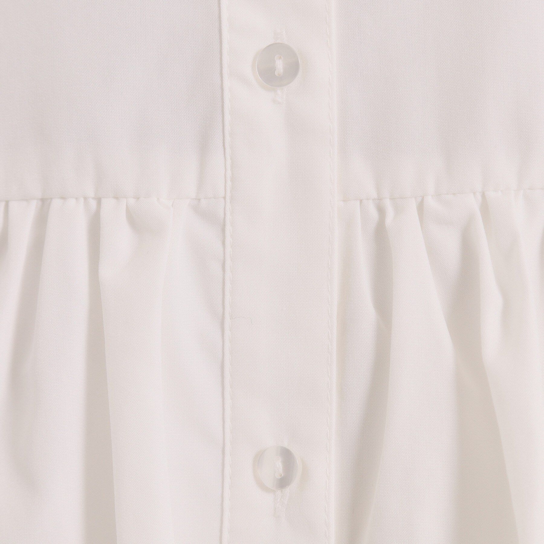 ITS&rsquo;DEMO「【洗濯機OK】バルーンヘムブラウス」|シャツ・ブラウス|