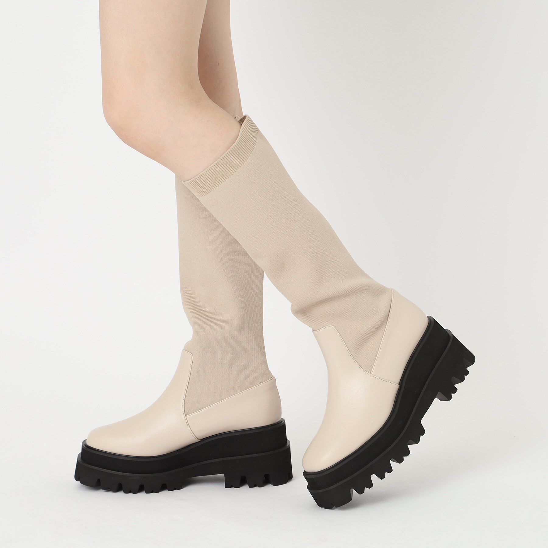 ESPERANZA「ニットロングブーツ」|ショートブーツ|