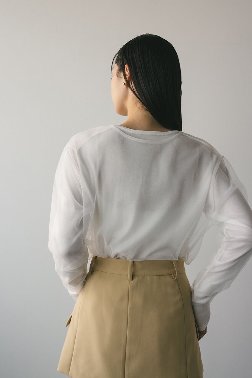 STYLEMIXER「2ピースシアーレイヤードニット」|ニット・セーター|