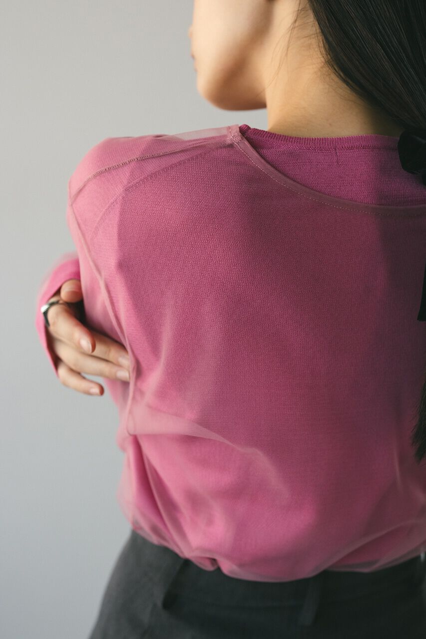 STYLEMIXER「2ピースシアーレイヤードニット」|ニット・セーター|