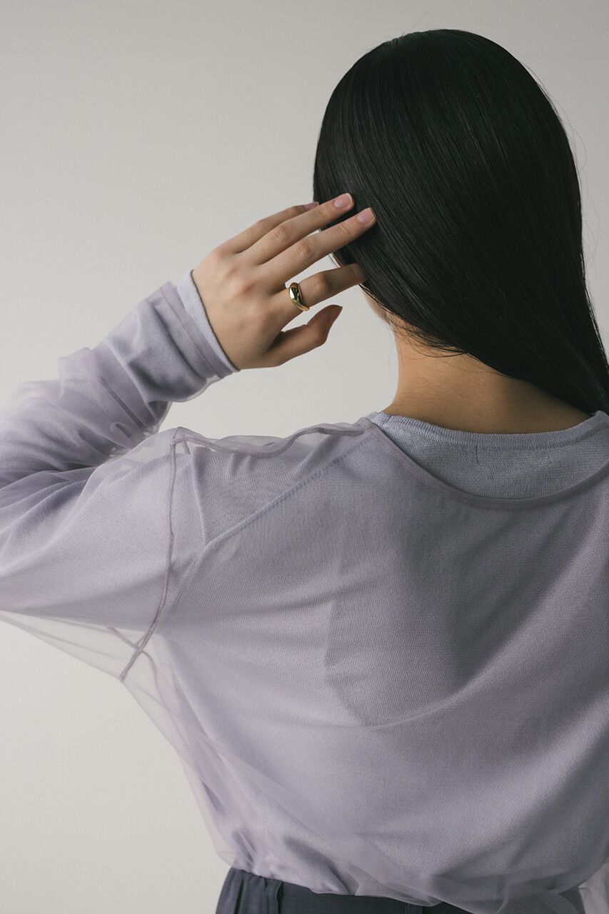 STYLEMIXER「2ピースシアーレイヤードニット」|ニット・セーター|