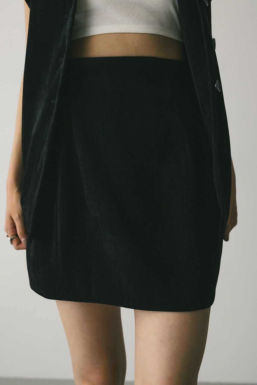 STYLEMIXER「ベロアミニスカートパンツ」|スカート|