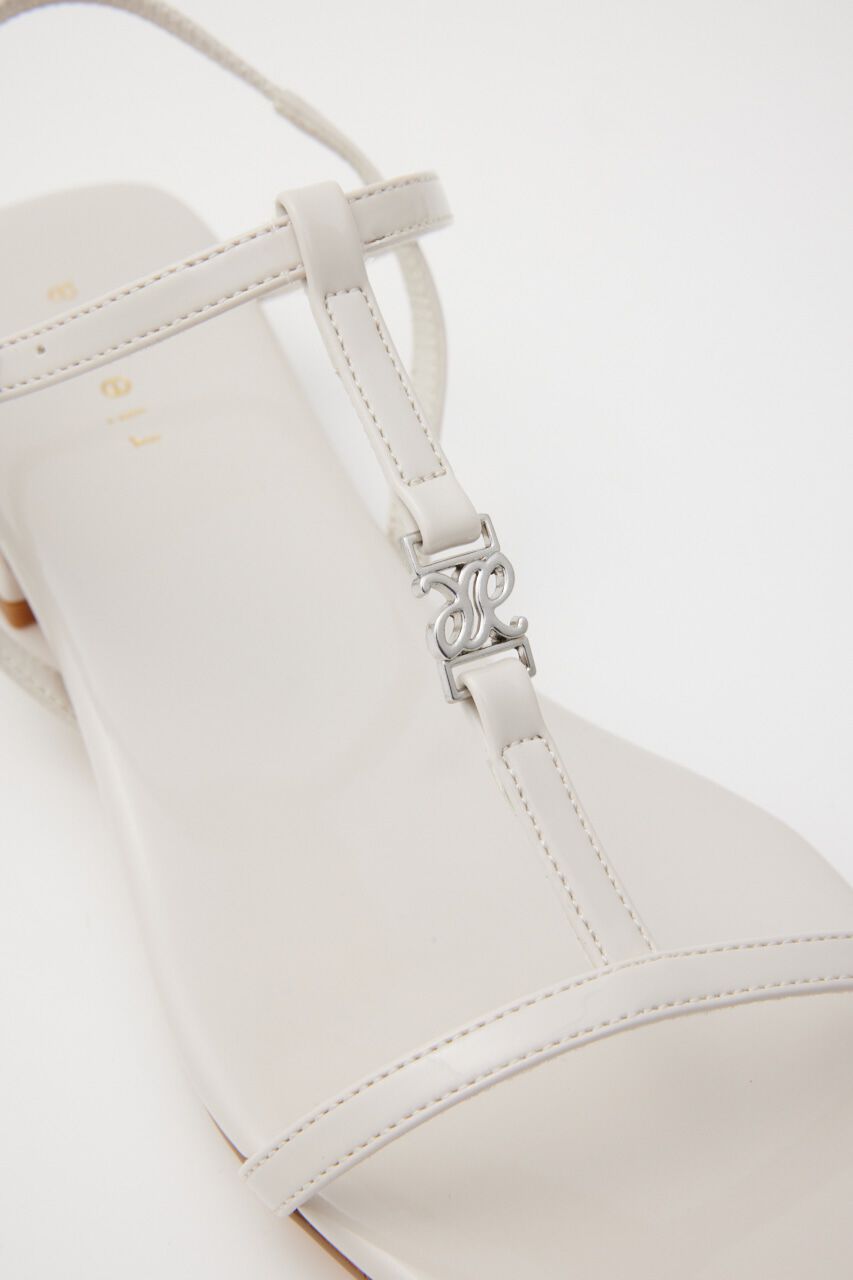 rienda「RRロゴフラットサンダル」|サンダル|