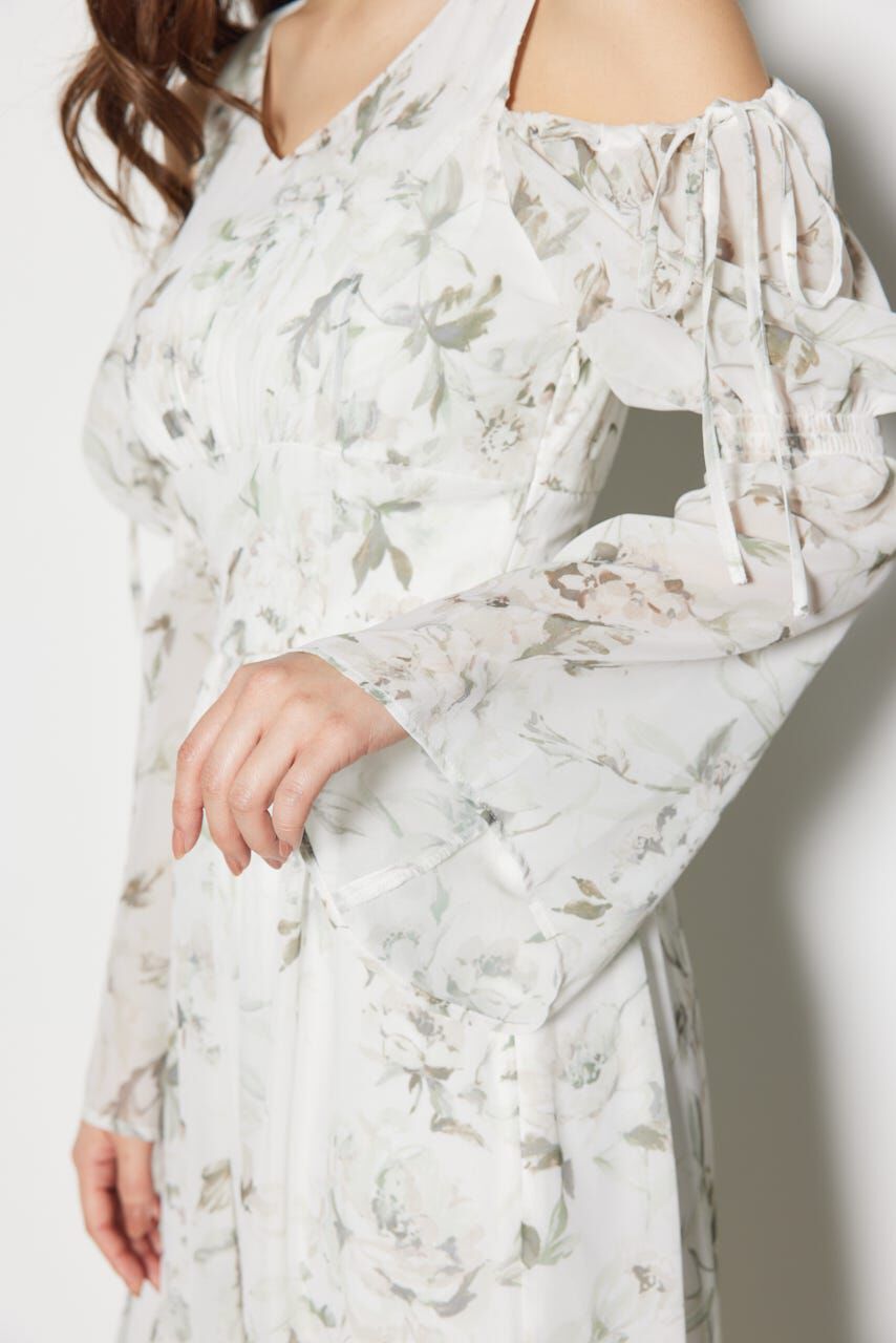 rienda「2WAYレースドッキングフレアワンピース」|ワンピース|