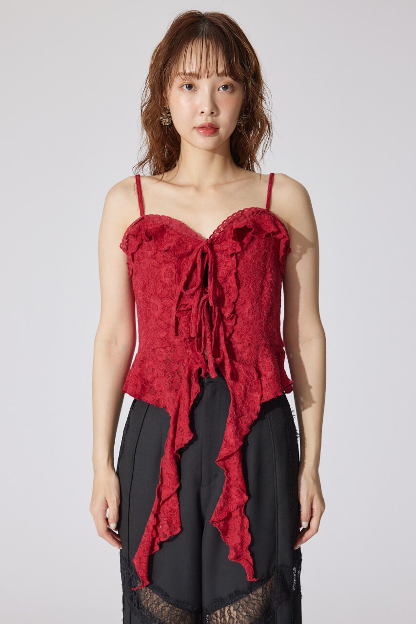 rienda「シンメトリーキャミトップス」|キャミソール|