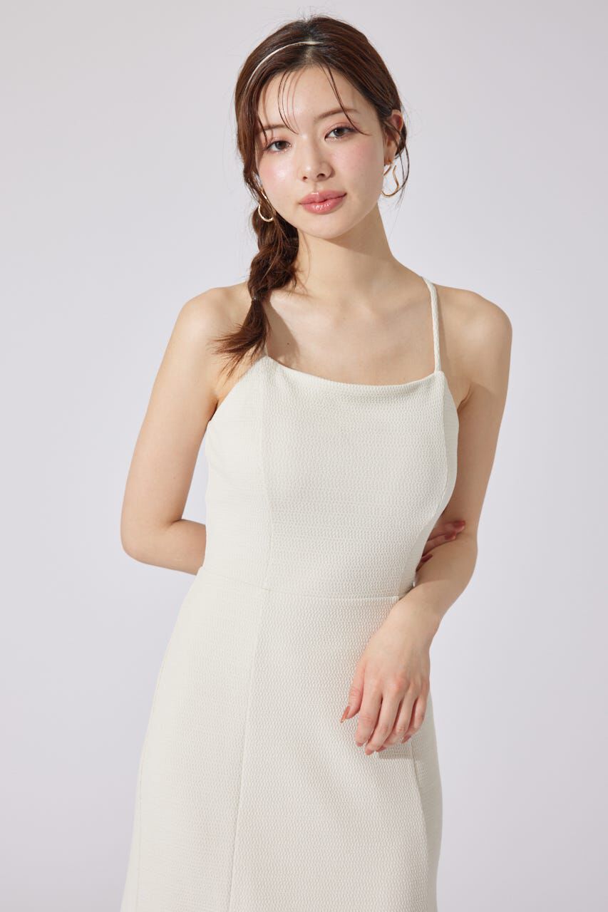 rienda「カップ付きマーメイドキャミワンピース」|ワンピース|