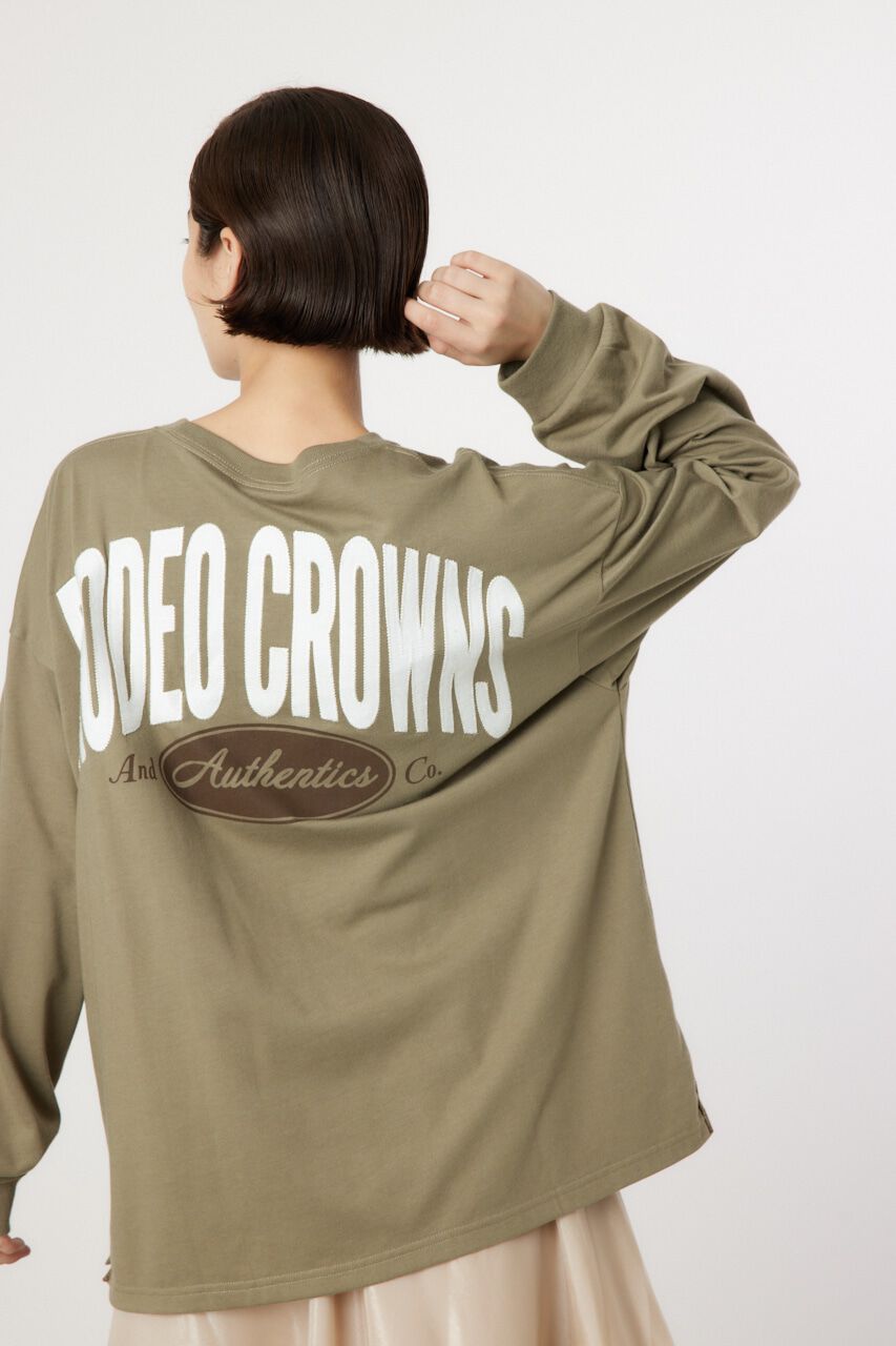 RODEO CROWNS「RCSアップリケロゴL/S Tシャツ」|Tシャツ・カットソー|