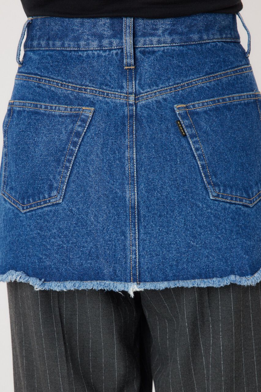 RODEO CROWNS「デニムスカート レイヤード スラックス」|その他|