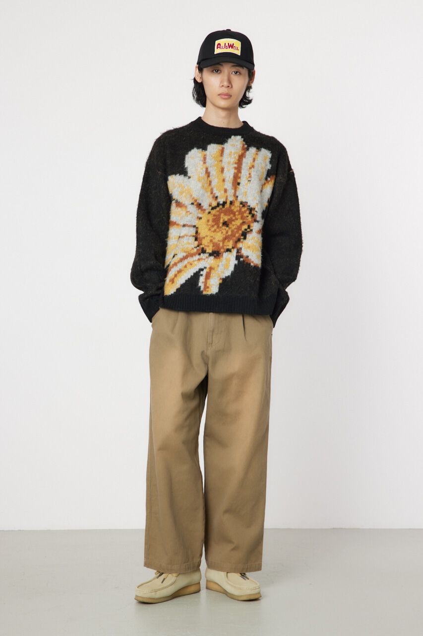 RODEO CROWNS「ビッグフラワーニット」|ニット・セーター|