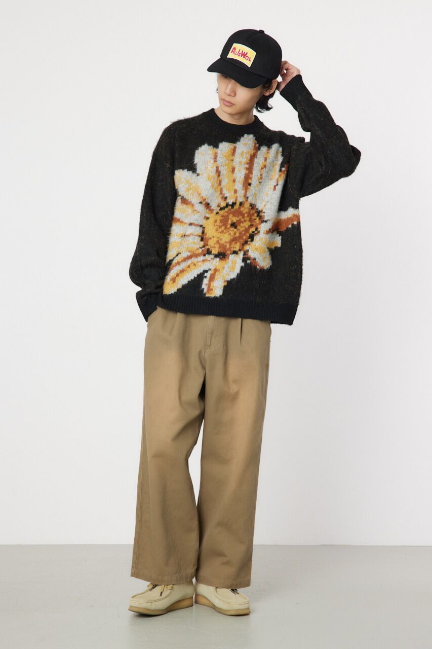 RODEO CROWNS「ビッグフラワーニット」|ニット・セーター|