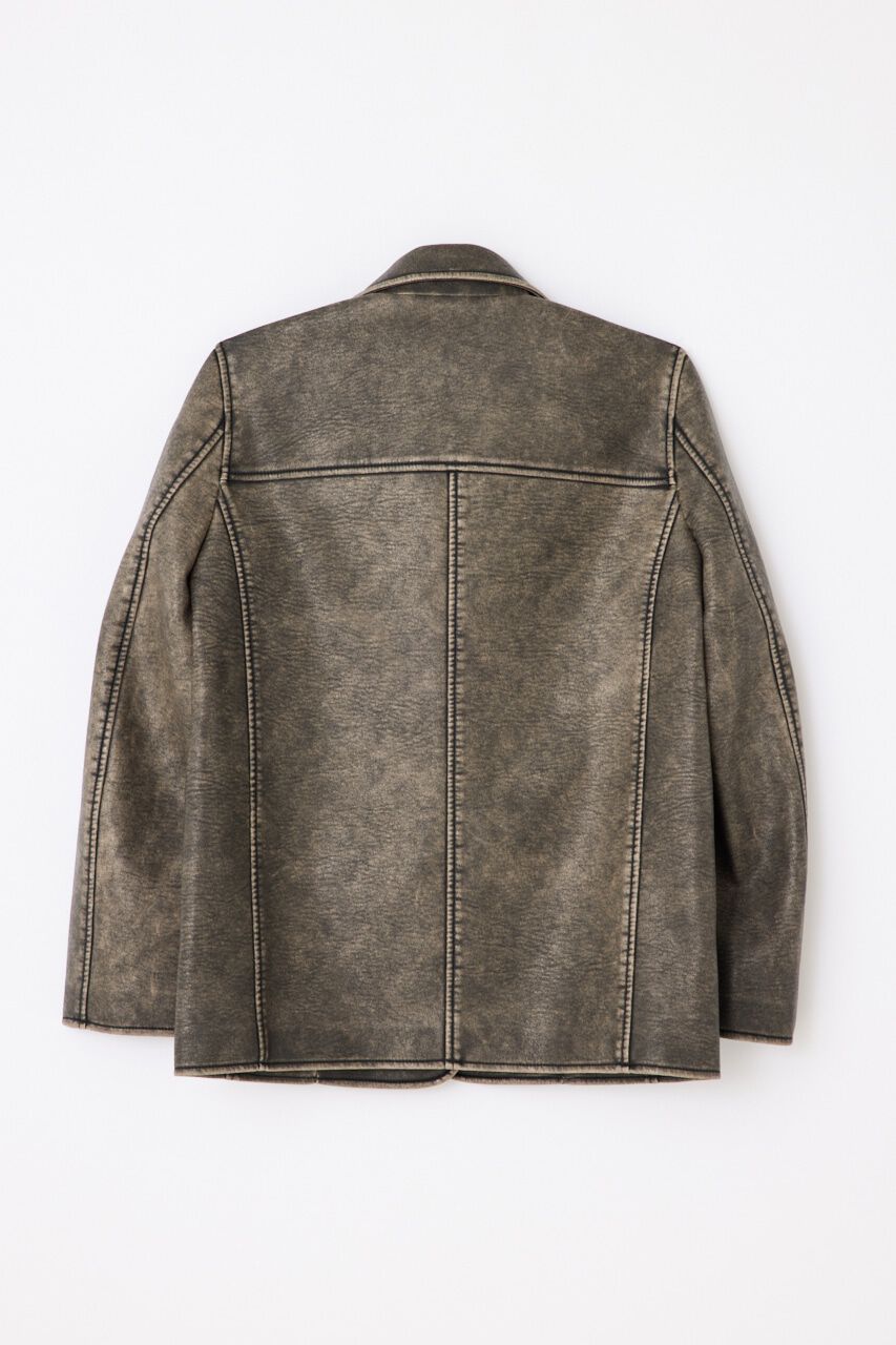 SLY「VINTAGE F／LEATHER TAILORED ジャケット」|その他|
