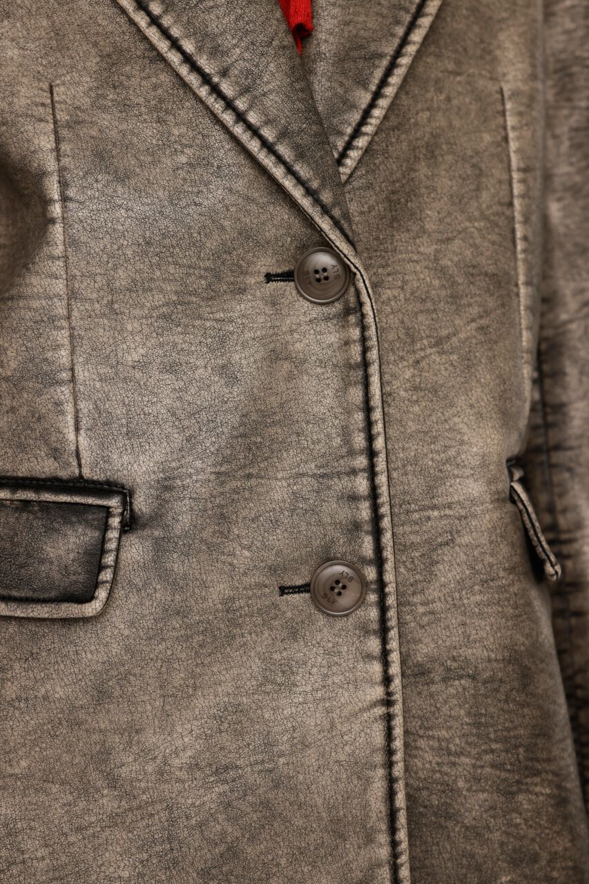 SLY「VINTAGE F／LEATHER TAILORED ジャケット」|その他|