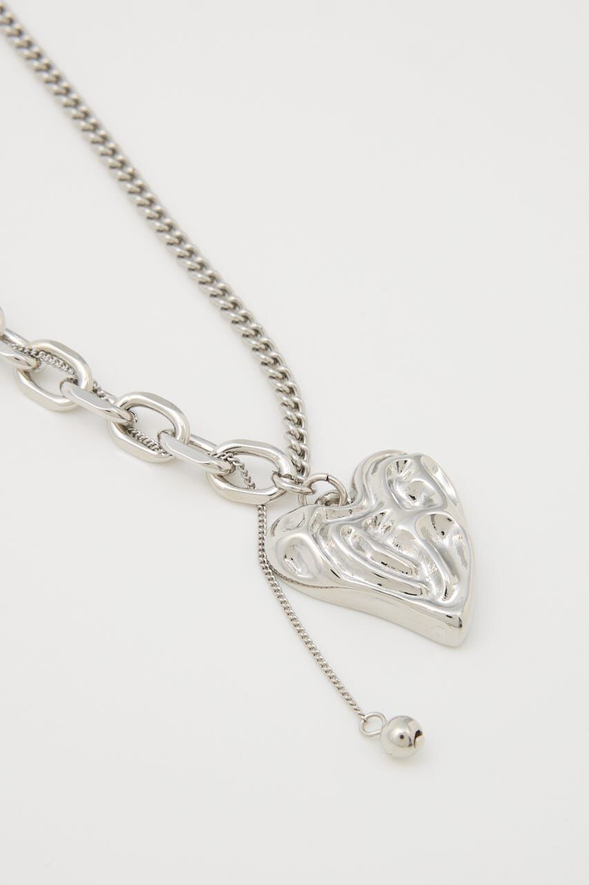 SLY「RANDOM CHAIN HEART ネックレス」|ネックレス|
