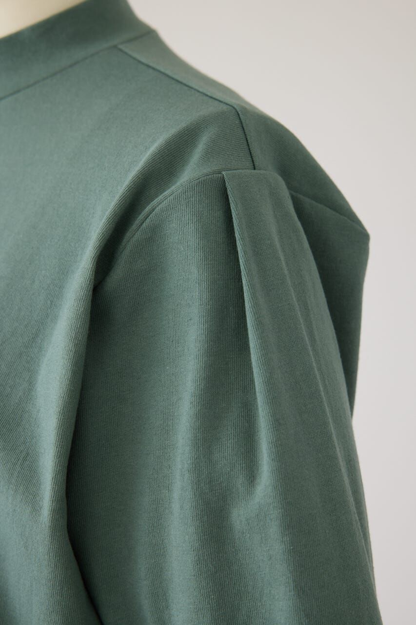 RIM.ARK 「Curved sleeve high collar tops」|Tシャツ・カットソー|