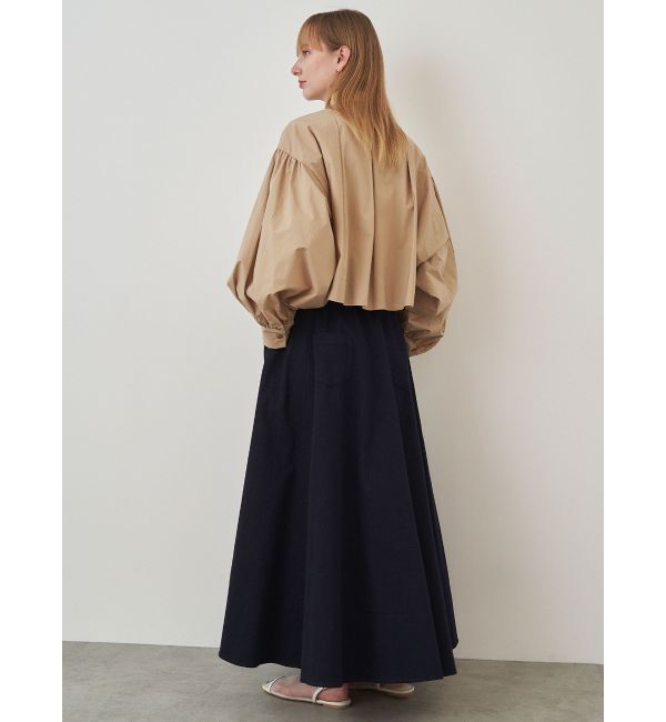 ELENDEEK「DENIM TUCKED SK」|スカート|