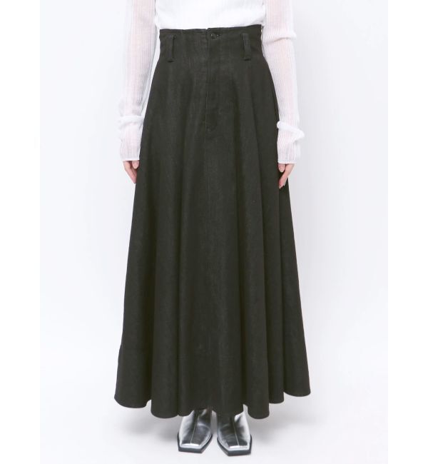 ELENDEEK「DENIM TUCKED SK」|スカート|