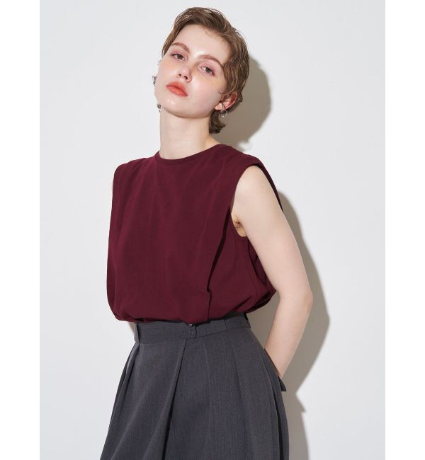 ELENDEEK「TECH MATERIAL TUCKED CS」|Tシャツ・カットソー|